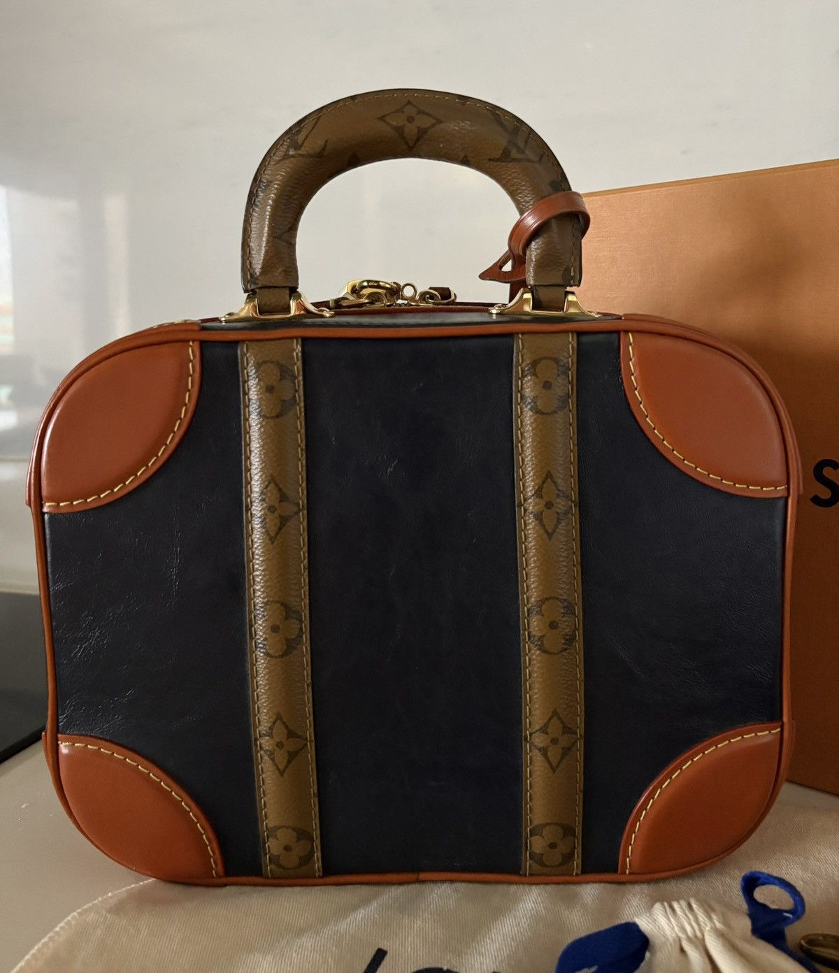 Louis Vuitton Louis Vuitton Rare Limited Edition Top Handle Bag Size ONE SIZE - 3 Thumbnail