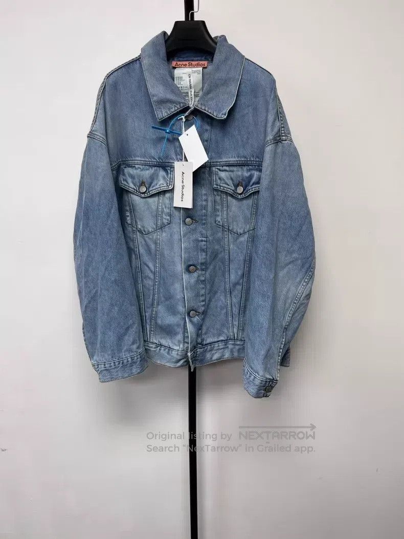 Acne Studios Acne Studios Washed Denim Jacket Size US XS / EU 42 / 0 - 1 Thumbnail