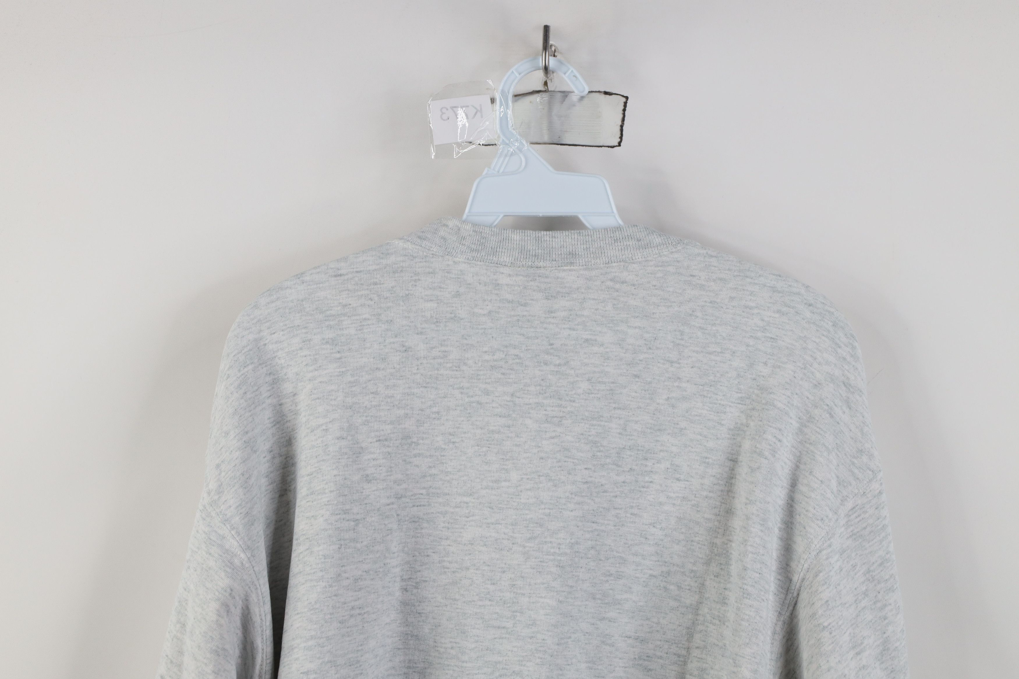 Vintage Vintage 90s Spell Out Serenity Prayer Sweatshirt Gray Size L / US 10 / IT 46 - 12 Thumbnail