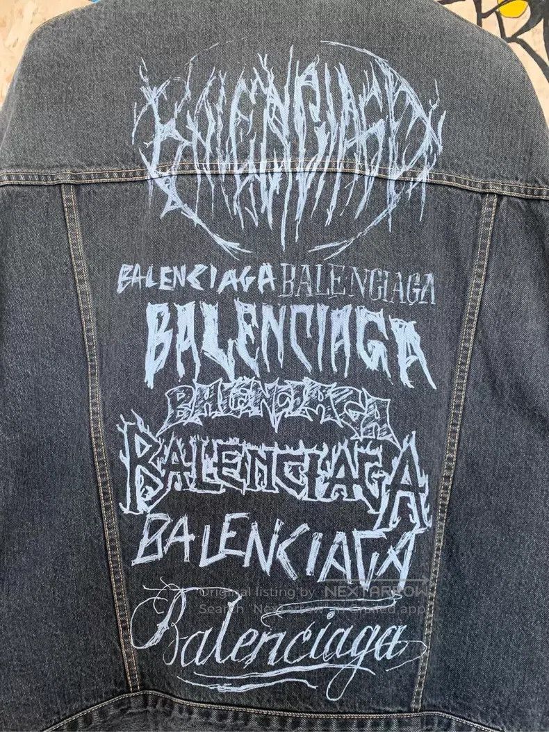Balenciaga Balenciaga Dragon Year Limited Edition Sanskrit Jeans Jack Size US S / EU 44-46 / 1 - 7 Thumbnail