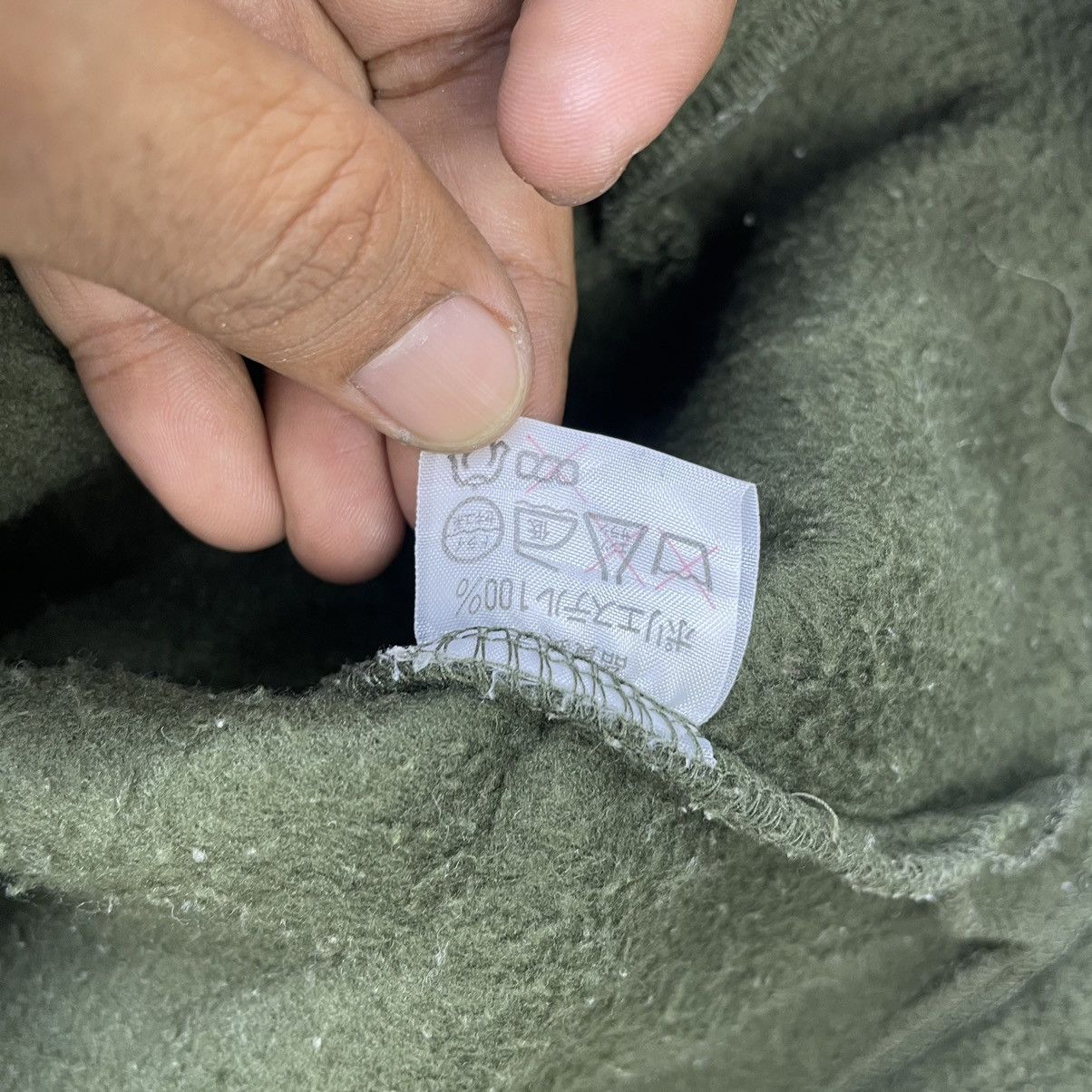 Vans 🔥Vintage Fleece Vans Center Logo Pull Over Jacket Size US M / EU 48-50 / 2 - 5 Thumbnail