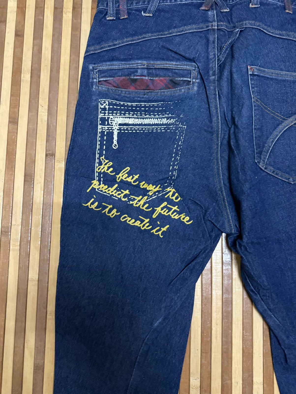 AMP AMP Manydope Denim Cargo Pants / Urban Style / Streetwear Size US 32 / EU 48 - 10 Thumbnail