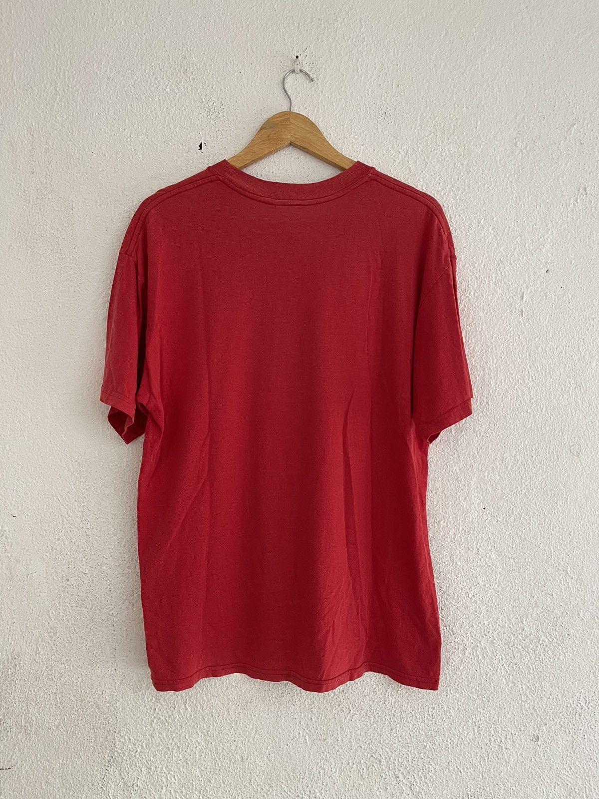 90s Vintage FUCT HORNED HAND Print Tee M コットン RED プリント 古着 FUCT(ファクト) / 90s/HORNED HAND Print Tee/M/コットン/RED