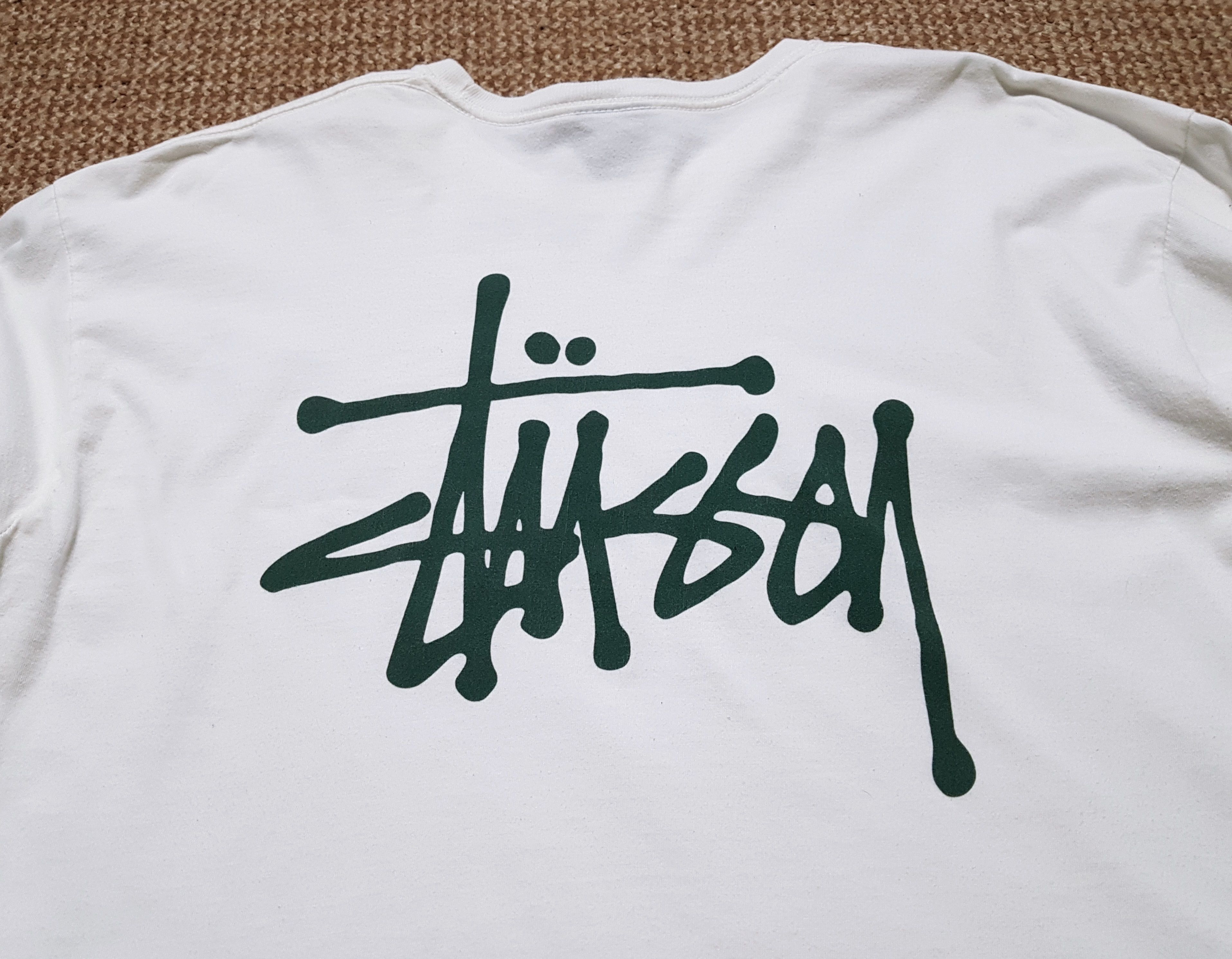 Stussy Stussy Vintage Big Logo Long Sleeve T Shirt Pullover sz L Size US L / EU 52-54 / 3 - 10 Thumbnail
