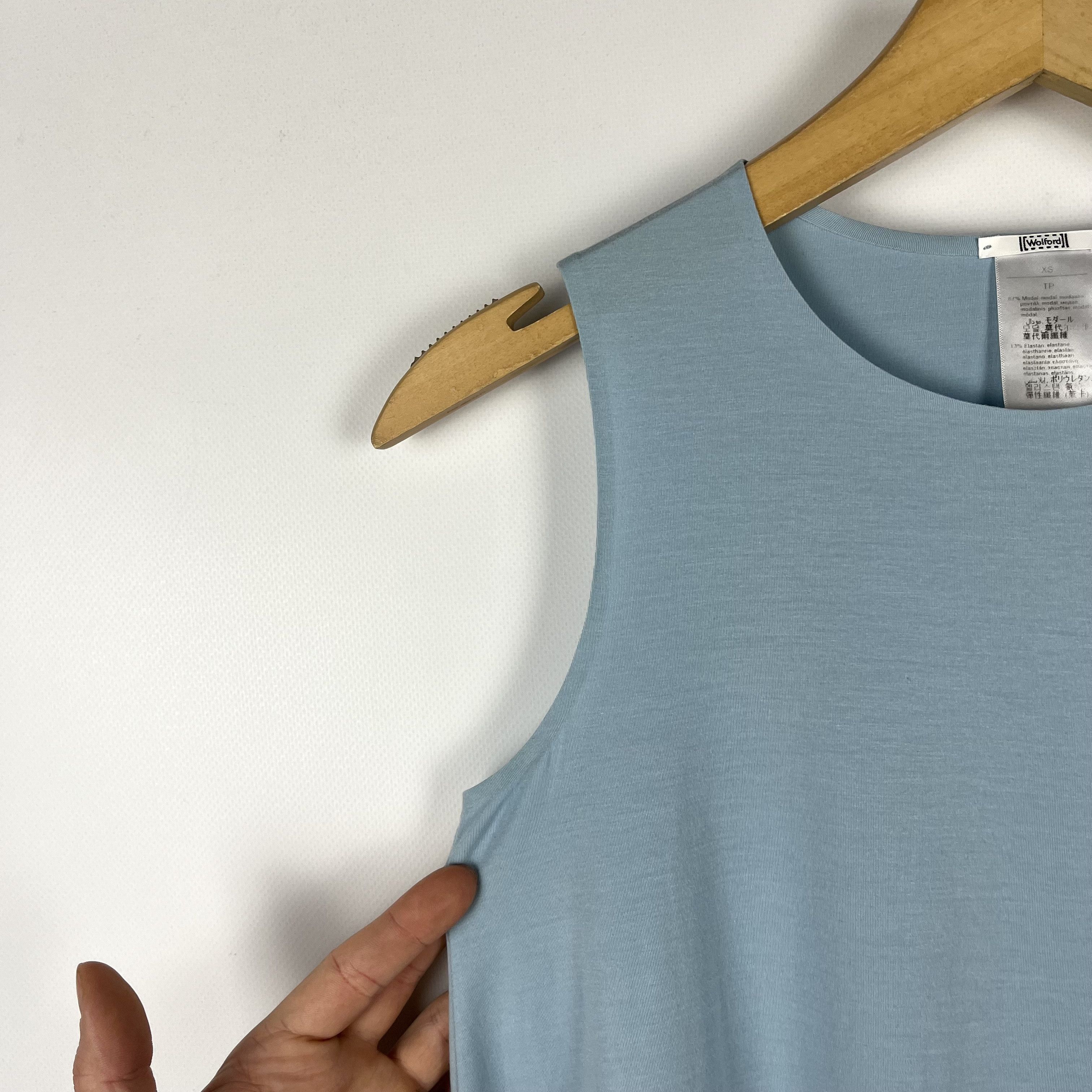 Wolford Ladies Wolford Light Blue Sleeveless Tank Top Size XS / US 0-2 / IT 36-38 - 8 Thumbnail