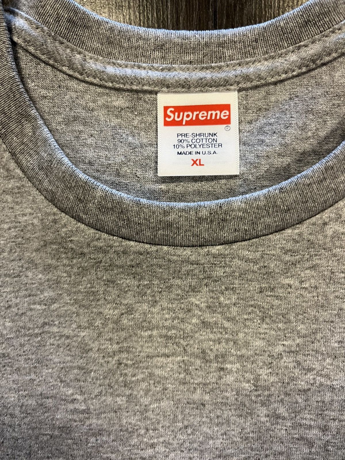 Supreme Supreme Backwards Tee Size US XL / EU 56 / 4 - 3 Thumbnail