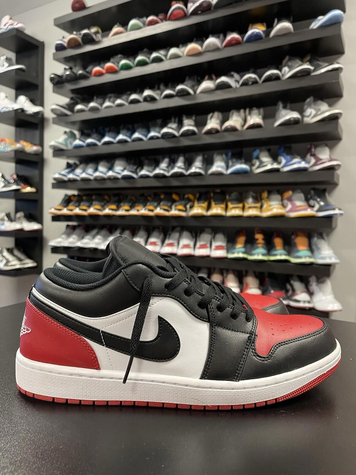 Nike Size 12 - Nike Air Jordan 1 Low Chicago Bred Toe 2.0 Men's Size US 12 / EU 45 - 3 Thumbnail