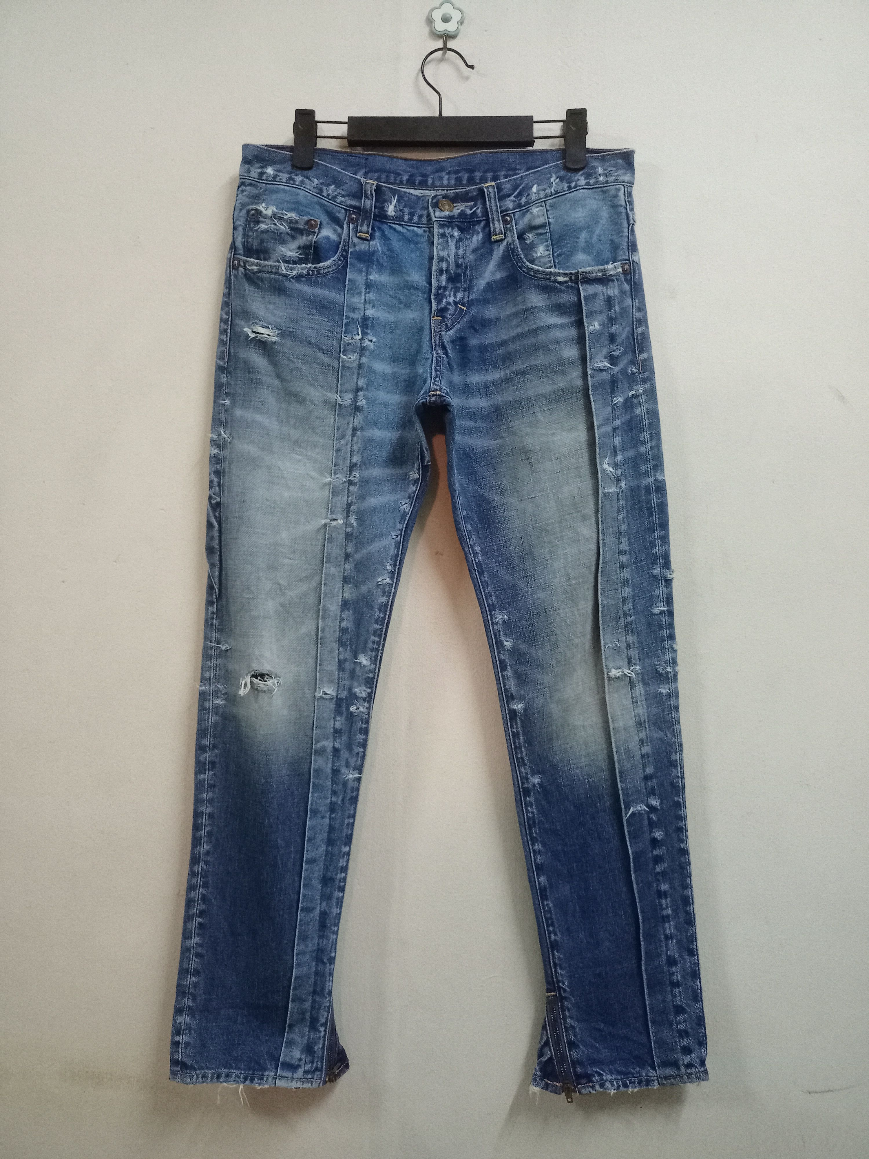 Japanese Brand Vintage Japanese Rna Inc Avant Garde Style Jeans Size 30" / US 8 / IT 44 - 1 Thumbnail
