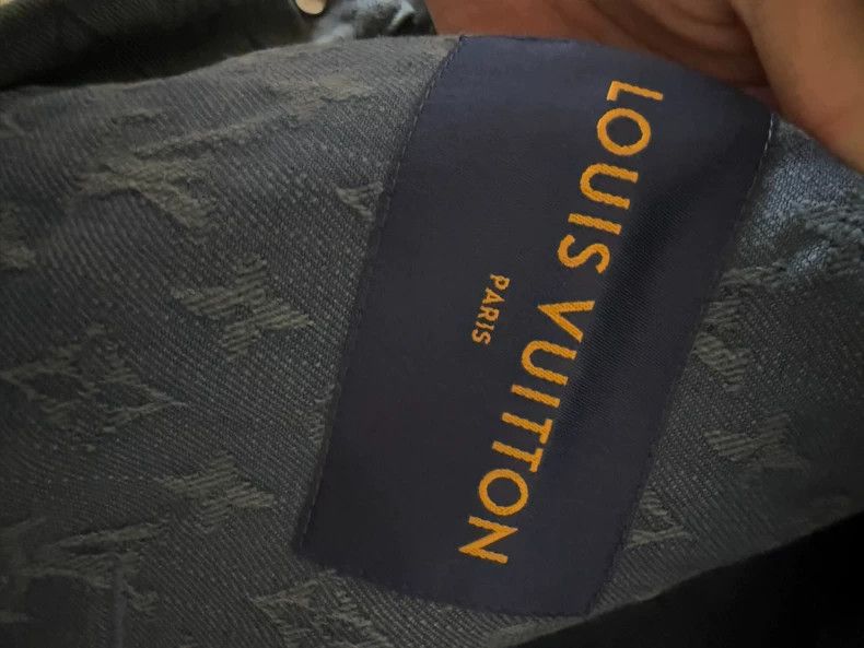Louis Vuitton Louis Vuitton Blue full-print presbyopic denim jacket 2502- Size US M / EU 48-50 / 2 - 3 Thumbnail