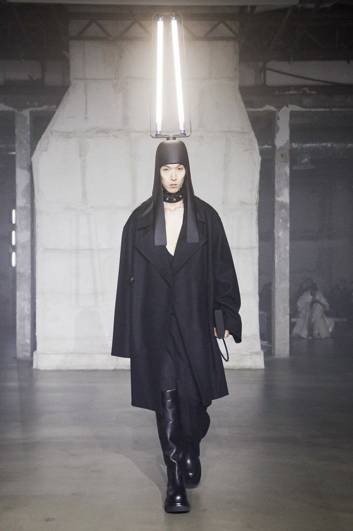 Rick Owens RICK OWENS FW22 JUMBO DRELLA COAT Size US M / EU 48-50 / 2 - 8 Thumbnail