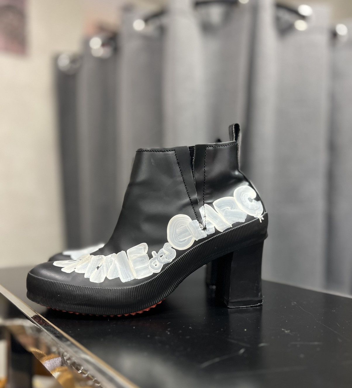 Comme des Garcons Comme des Garcons Hand painted Short boots Size US 6 / IT 36 - 9 Thumbnail