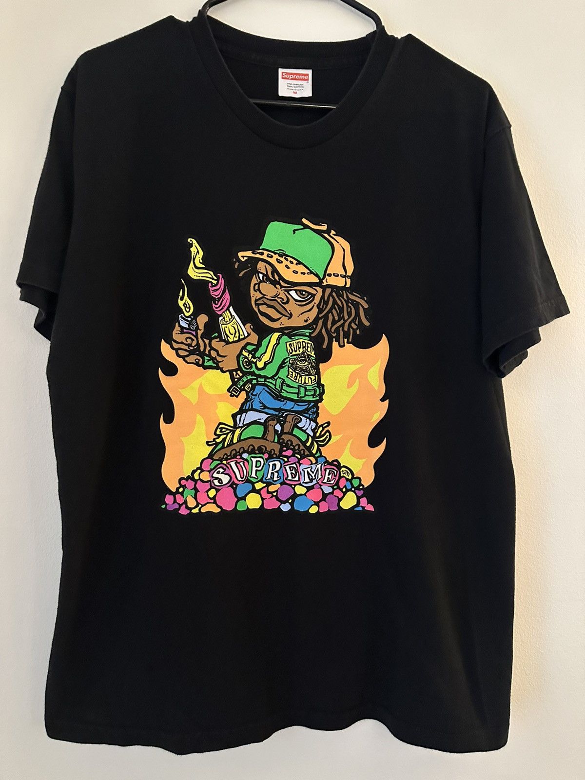 Supreme Supreme Molotov Kid Tee Size US M / EU 48-50 / 2 - 1 Thumbnail
