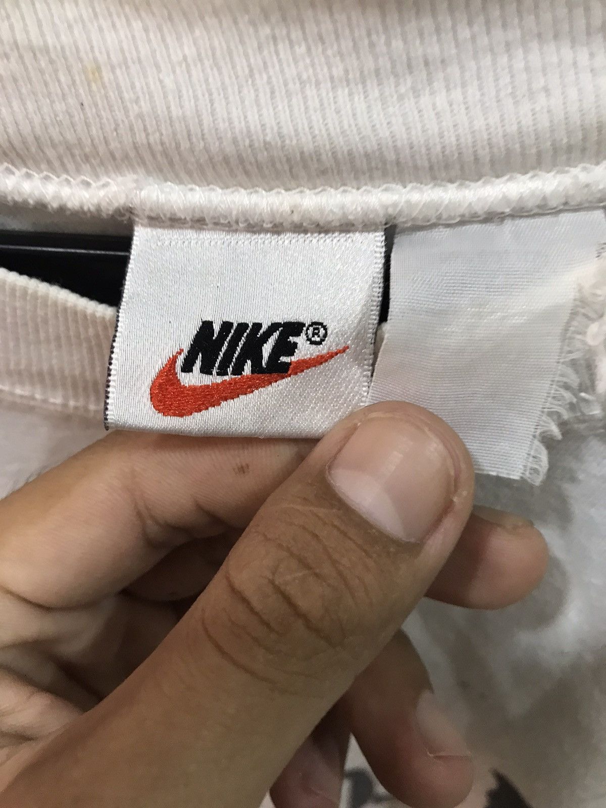 Nike × Vintage Nike Swoosh Vintage Size US L / EU 52-54 / 3 - 6 Thumbnail