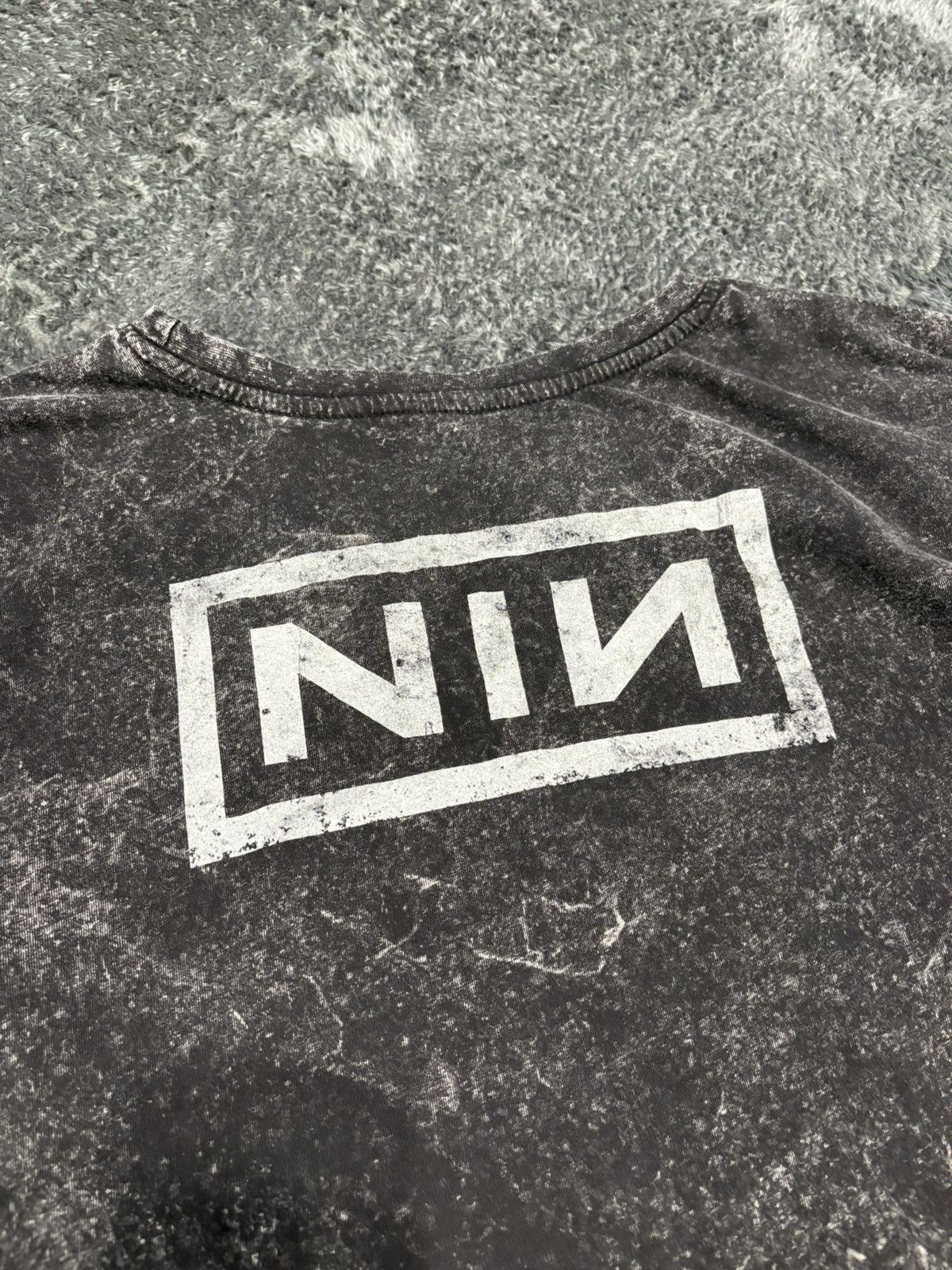 Band Tees Nine Inch Nails Dyed Add Violence Tee Size US M / EU 48-50 / 2 - 5 Thumbnail