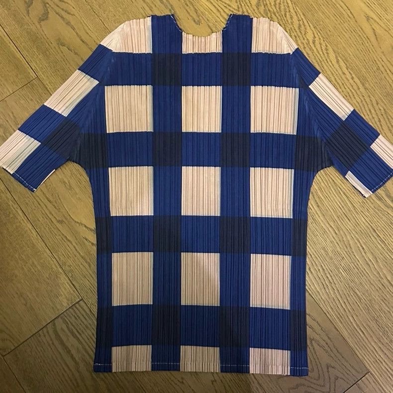 Issey Miyake issey miyake Short-sleeved round-neck top Size S / US 4 / IT 40 - 4 Thumbnail