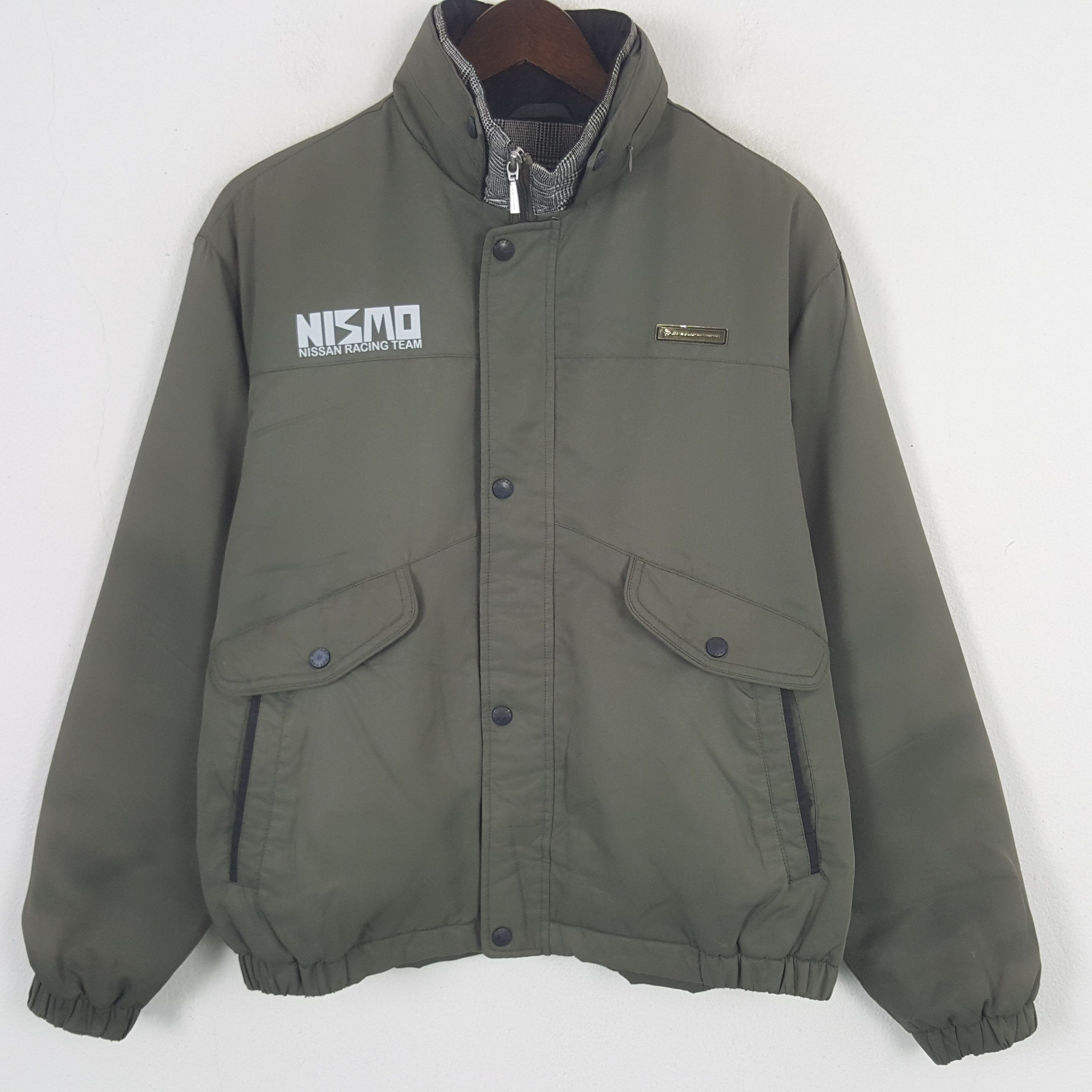 Sports Specialties × Vintage Vintage Dunlop x Nissan Racing Custom Logo Sport Jacket Size US L / EU 52-54 / 3 - 3 Thumbnail