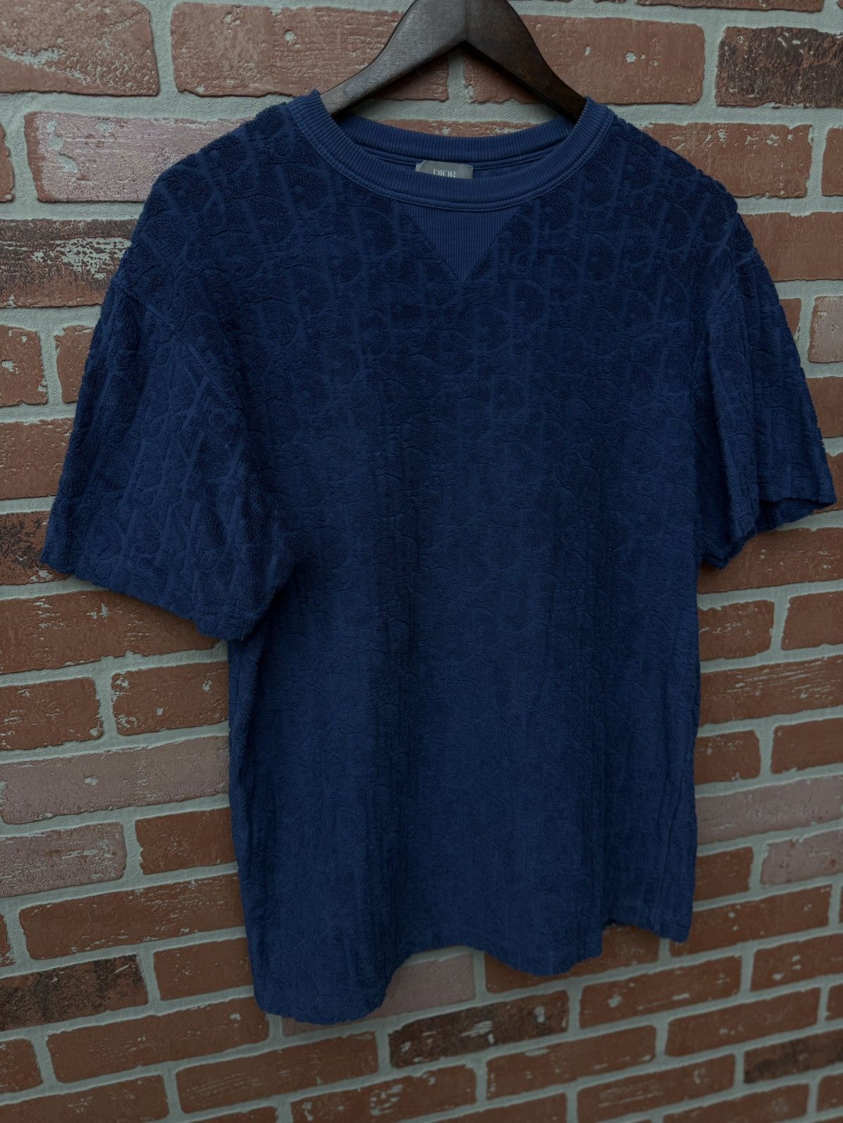 Dior Dior Oblique Blue Exlusive Color Tee Shirt Size Small Size US S / EU 44-46 / 1 - 4 Thumbnail