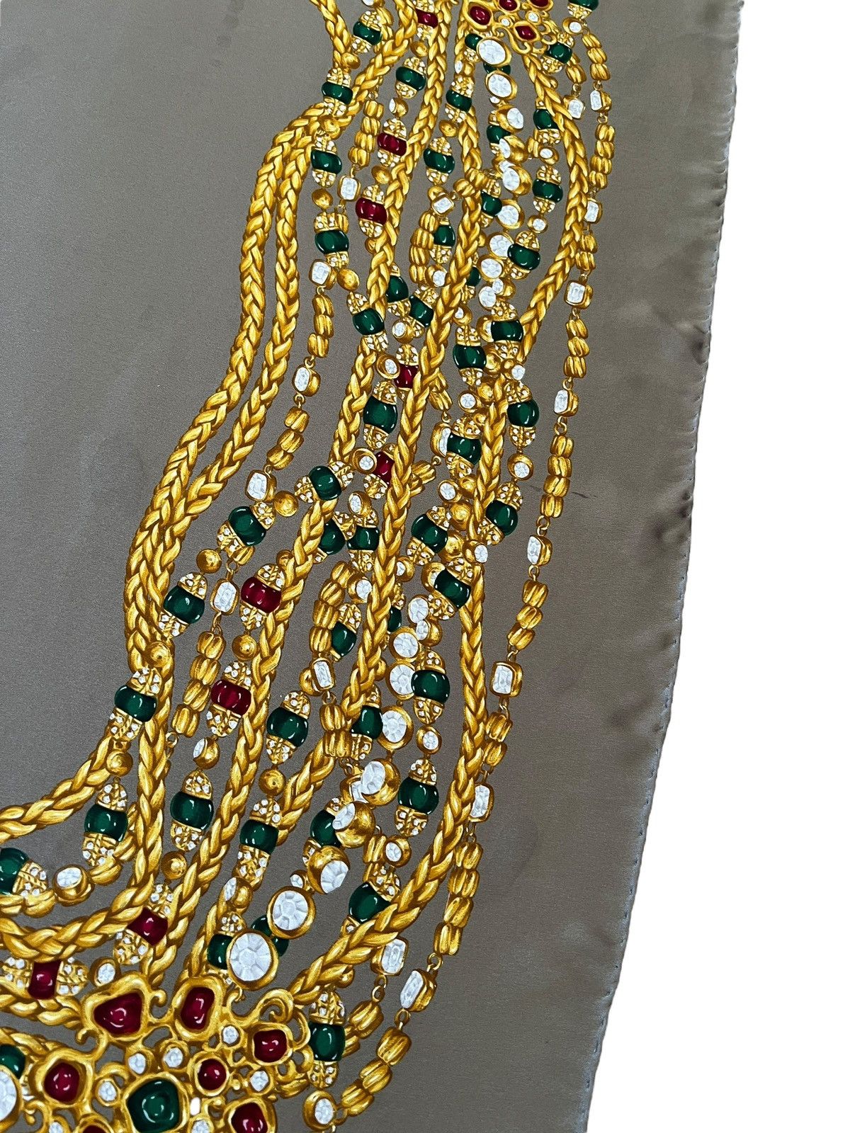Chanel Vintage Chanel Silk Scarf Size ONE SIZE - 6 Thumbnail
