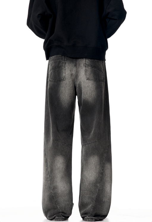 Japanese Brand × Jean American men's retro black loose straight trendy jeans Size US 32 / EU 48 - 5 Thumbnail
