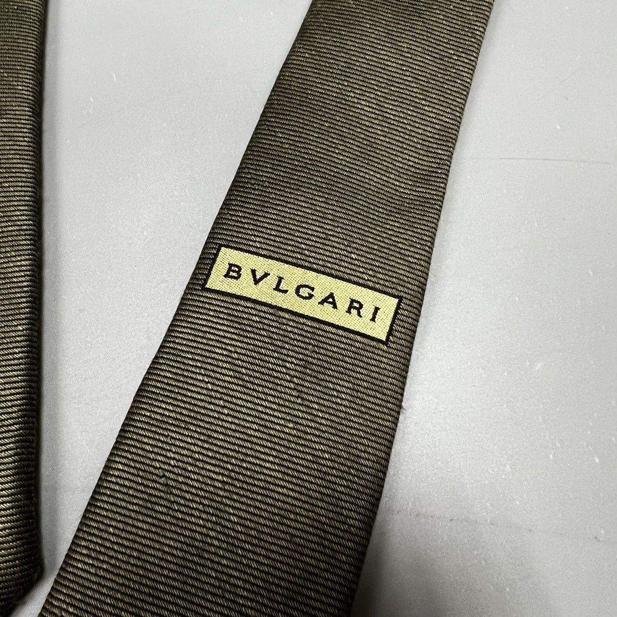 Bvlgari × Vintage Vintage rare Bvlgari luxury tie Size ONE SIZE - 6 Thumbnail