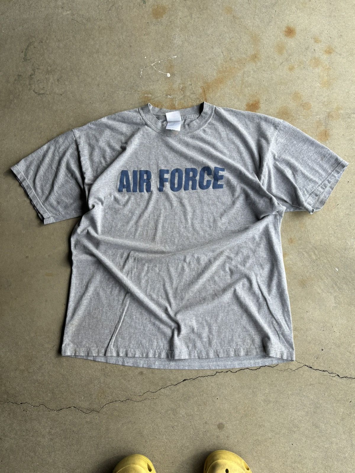 Other Crazy Vintage 90s Air Force Fortnite Style Letters Tee Size US XL / EU 56 / 4 - 1 Thumbnail