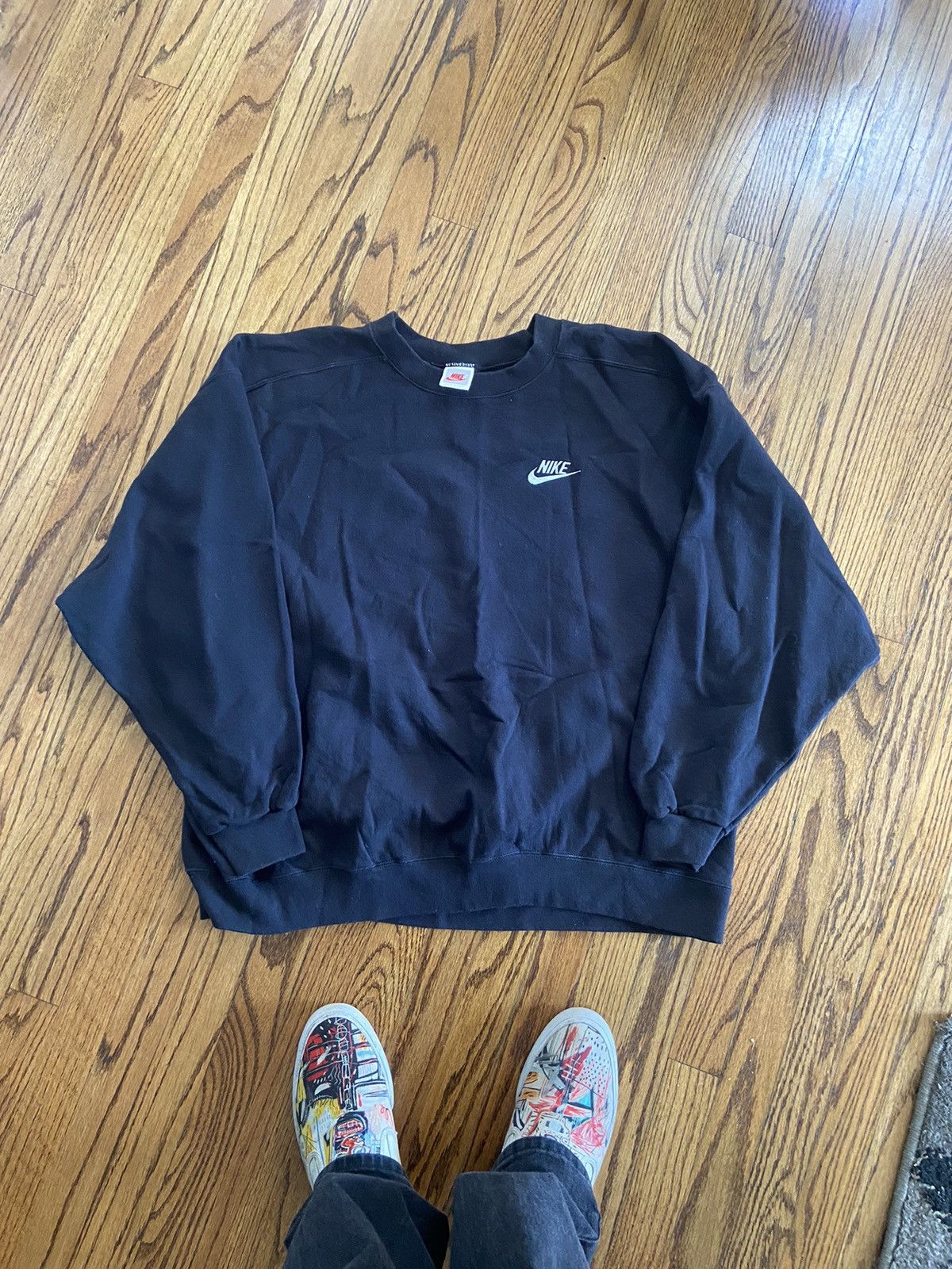 Nike × Vintage Vintage Nike crewneck Size US L / EU 52-54 / 3 - 1 Thumbnail