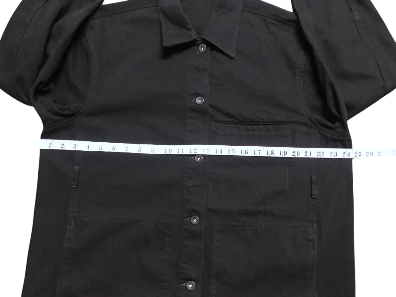 Lemaire × Uniqlo Uniqlo x Lemaire All Black Denim Trenchcoat Size L / US 10 / IT 46 - 16 Thumbnail