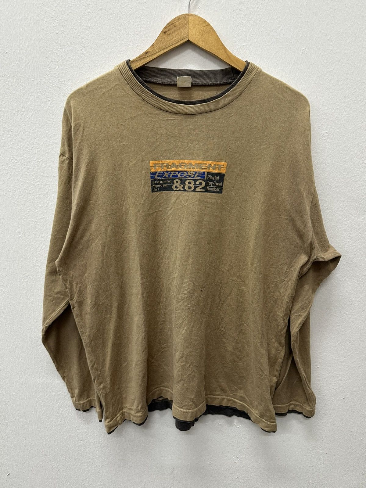 Hiroshi Fujiwara 2003 Fragment Design Hiroshi Fujiwara L/S T-Shirt Size US M / EU 48-50 / 2 - 9 Thumbnail