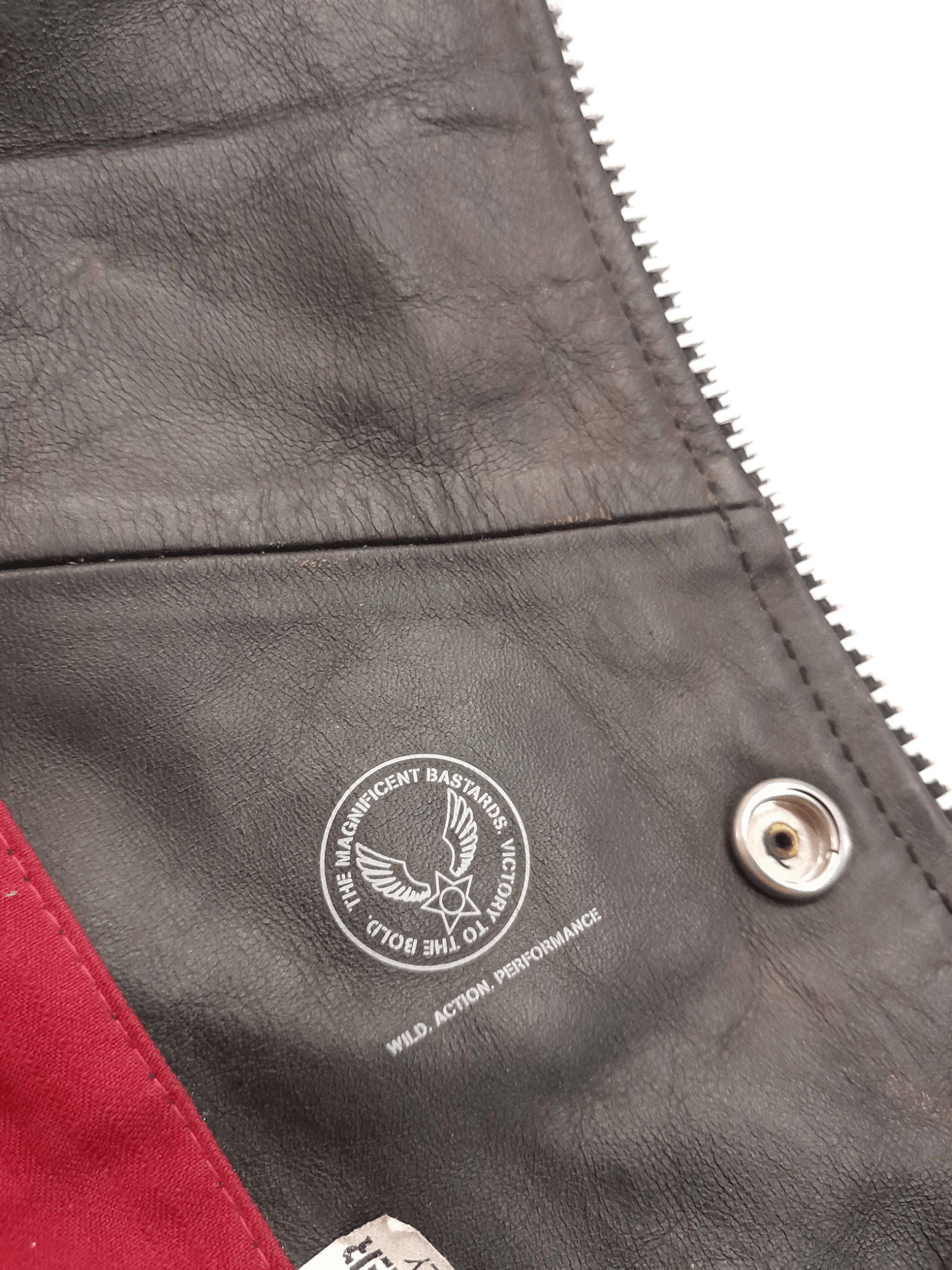 Other DIAFVINE Seung Rae Kim Punk Leather Horsehide Jacket (F467) Size US M / EU 48-50 / 2 - 10 Thumbnail