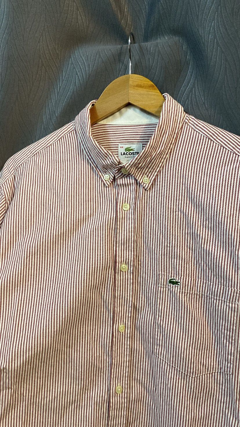 Lacoste × Vintage Lacoste Shirt Button Up embroidery Size US L / EU 52-54 / 3 - 2 Thumbnail