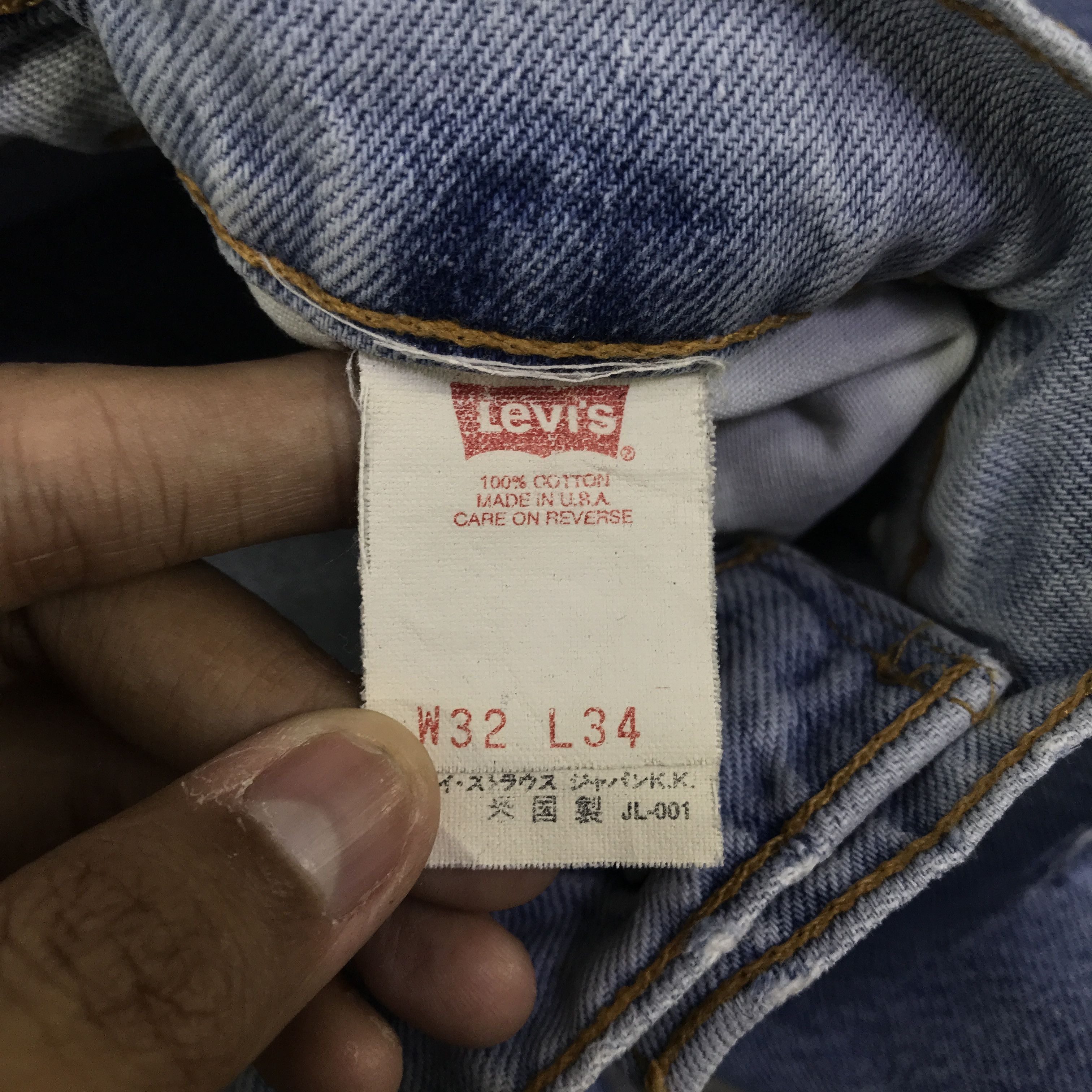 Levi's Vintage Levis Distressed Jeans pants K129B14 Size US 30 / EU 46 - 15 Thumbnail