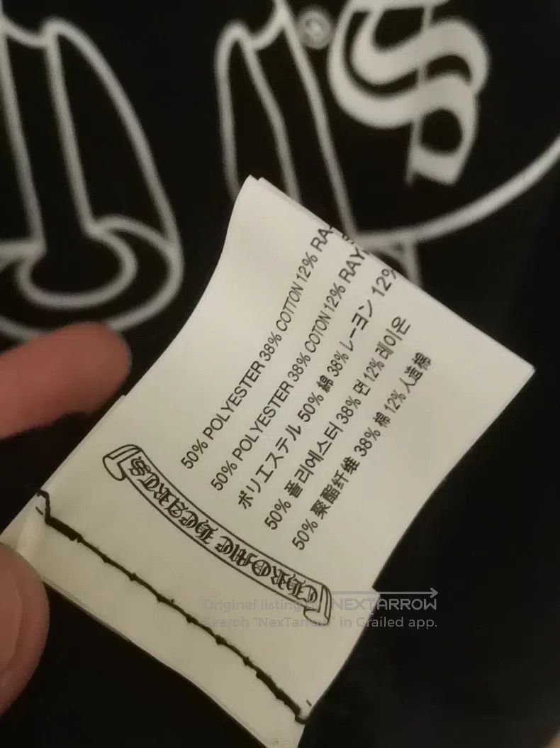 Chrome Hearts CHROME HEARTS Size M Black unicorn arm big hoof silver butt Size US M / EU 48-50 / 2 - 3 Thumbnail