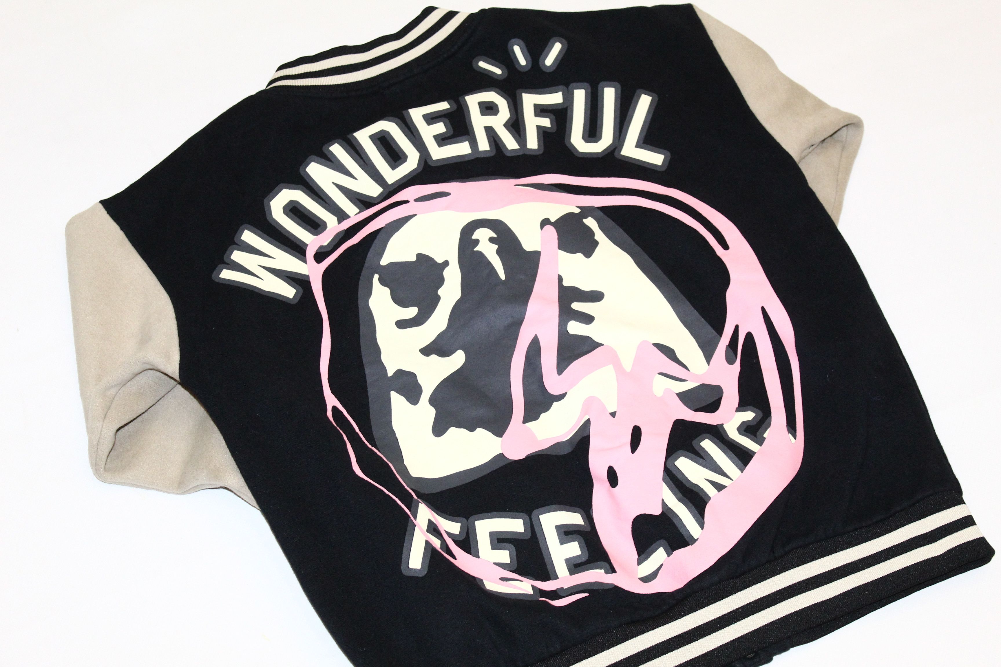 Japanese Brand hbat design Cactus Jack Travis Scott printed varsity jacket Size US M / EU 48-50 / 2 - 13 Thumbnail