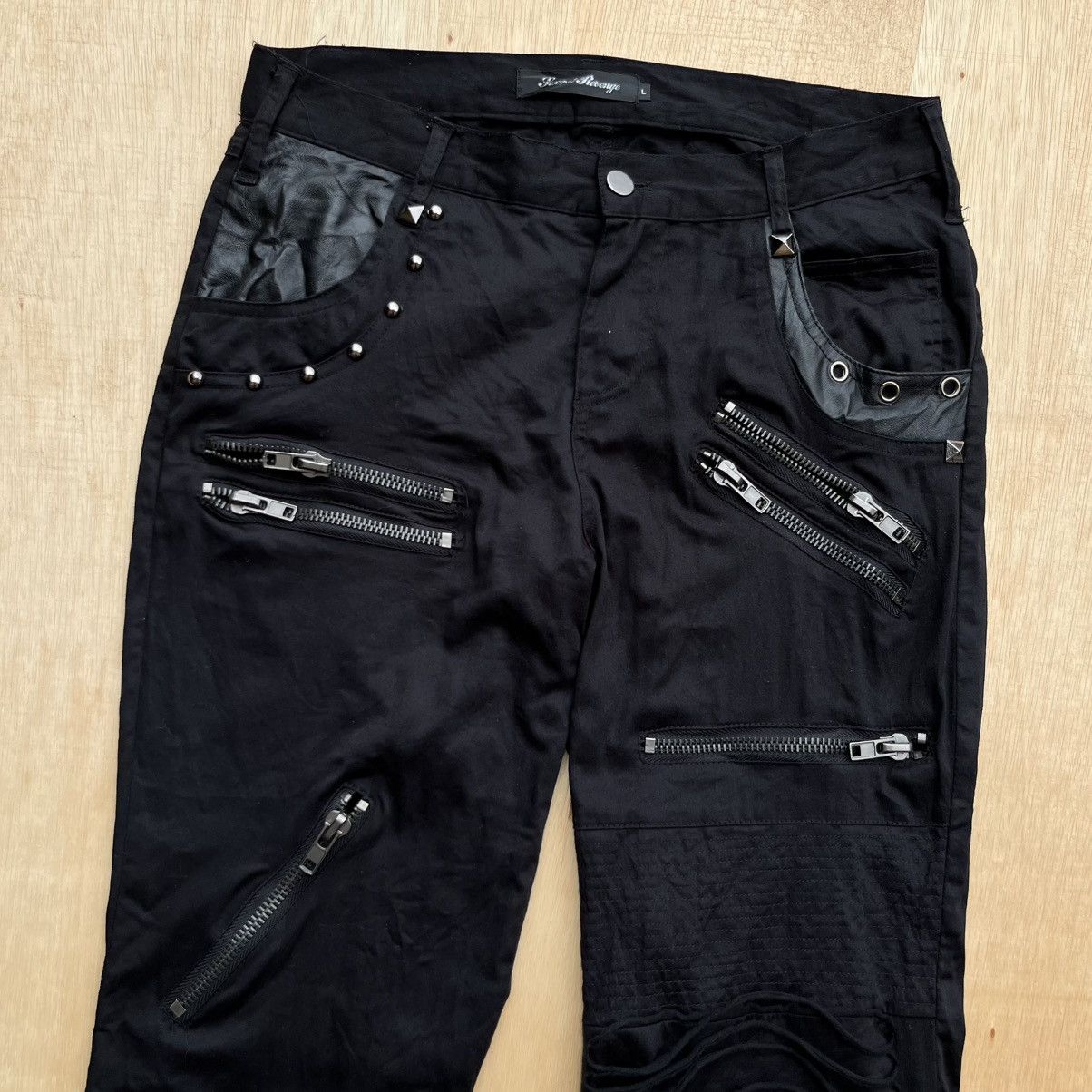 Sex Pot ReVeNGe SEXPOT REVENGE MADPUNK BLACK Size US 30 / EU 46 - 2 Thumbnail