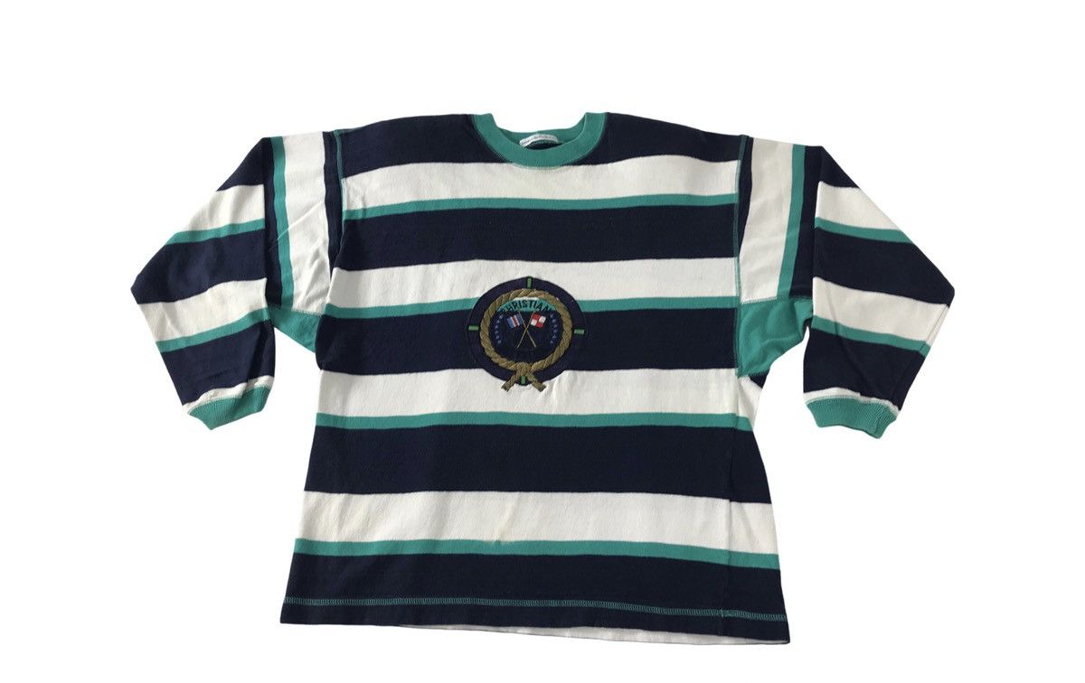Other Christian de Castelnaut Embroidery Logo Striped Block Design Size US M / EU 48-50 / 2 - 1 Thumbnail