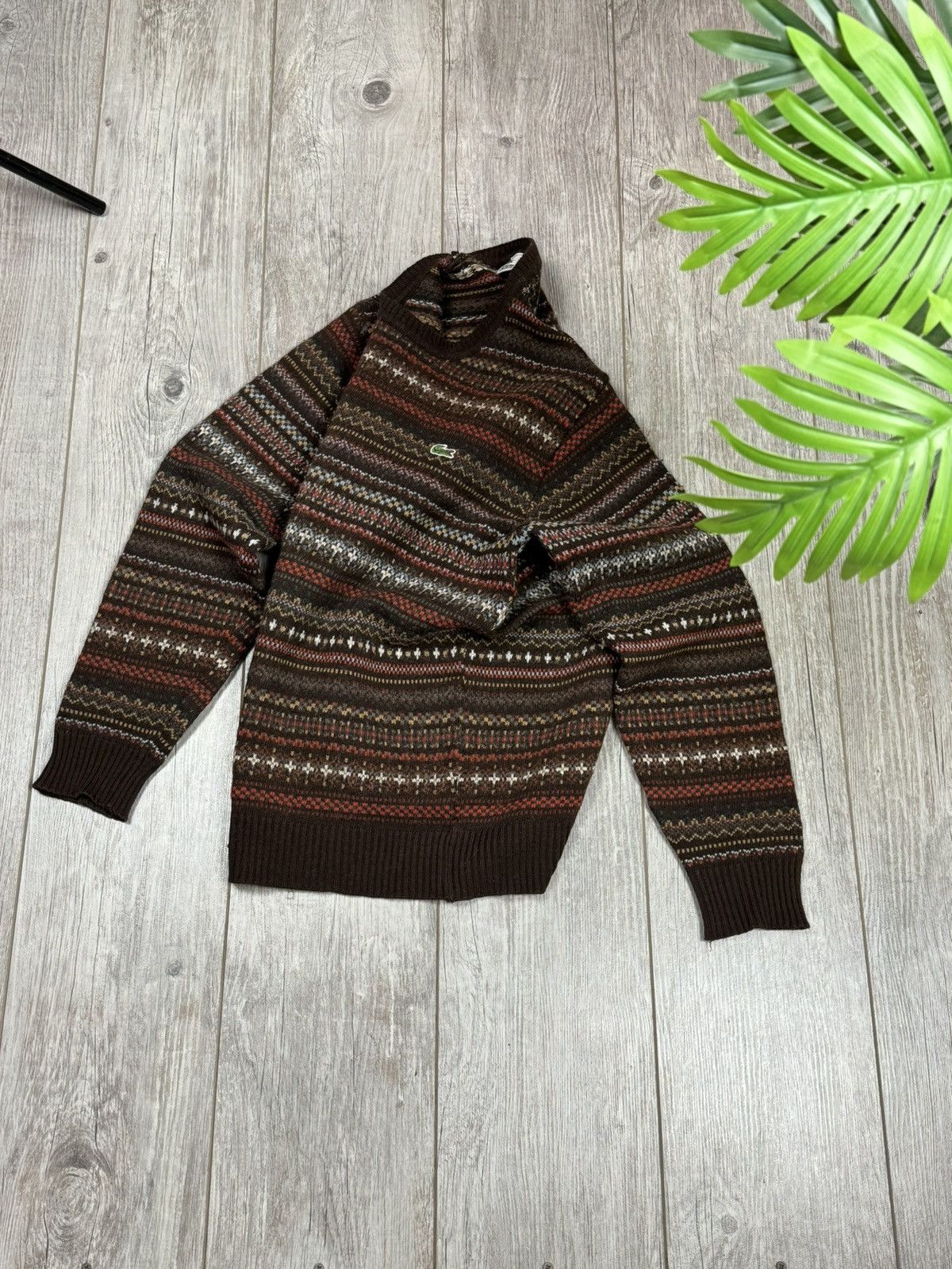 Lacoste VINTAGE SWEATSHIRT LACOSTE LUXURY SWEATER SIZE S Size US S / EU 44-46 / 1 - 10 Thumbnail