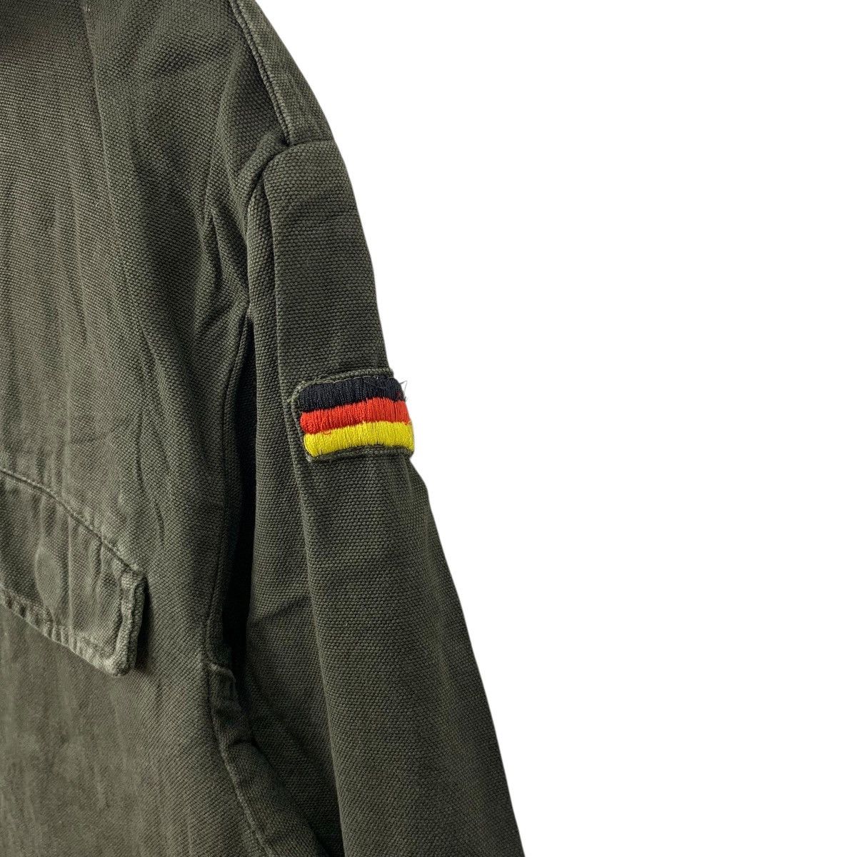 Vintage Vintage SCHWARZ GUMU GERMANY Military M-65 Field Jacket Size US L / EU 52-54 / 3 - 9 Thumbnail