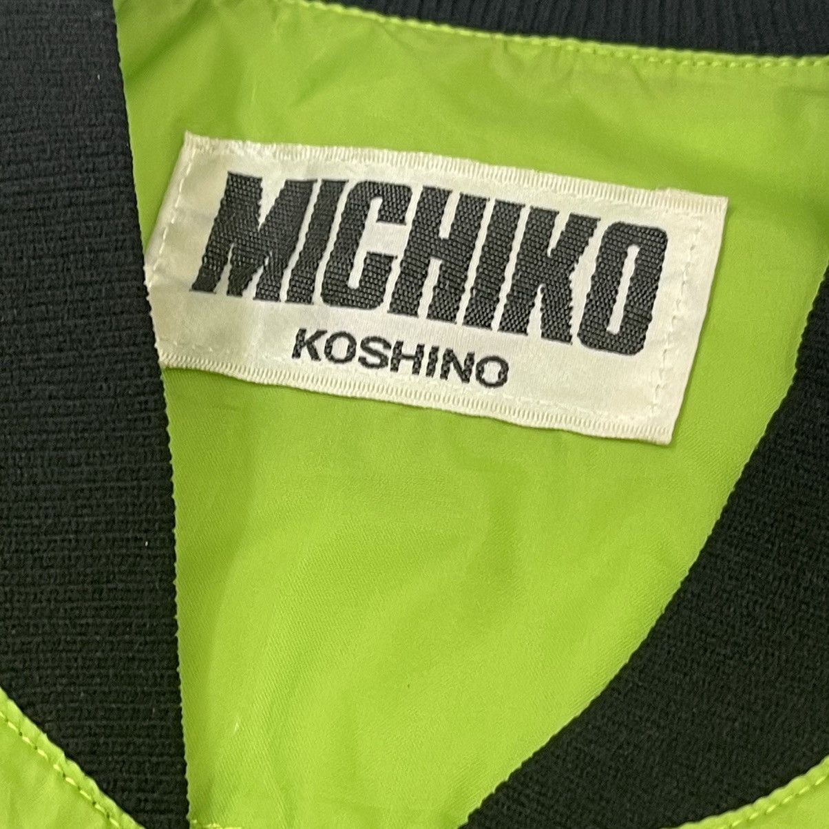 Japanese Brand × Michiko Koshino London ⚡️Vintage 90s Michiko Koshino London Bomber Jacket Size US M / EU 48-50 / 2 - 15 Thumbnail