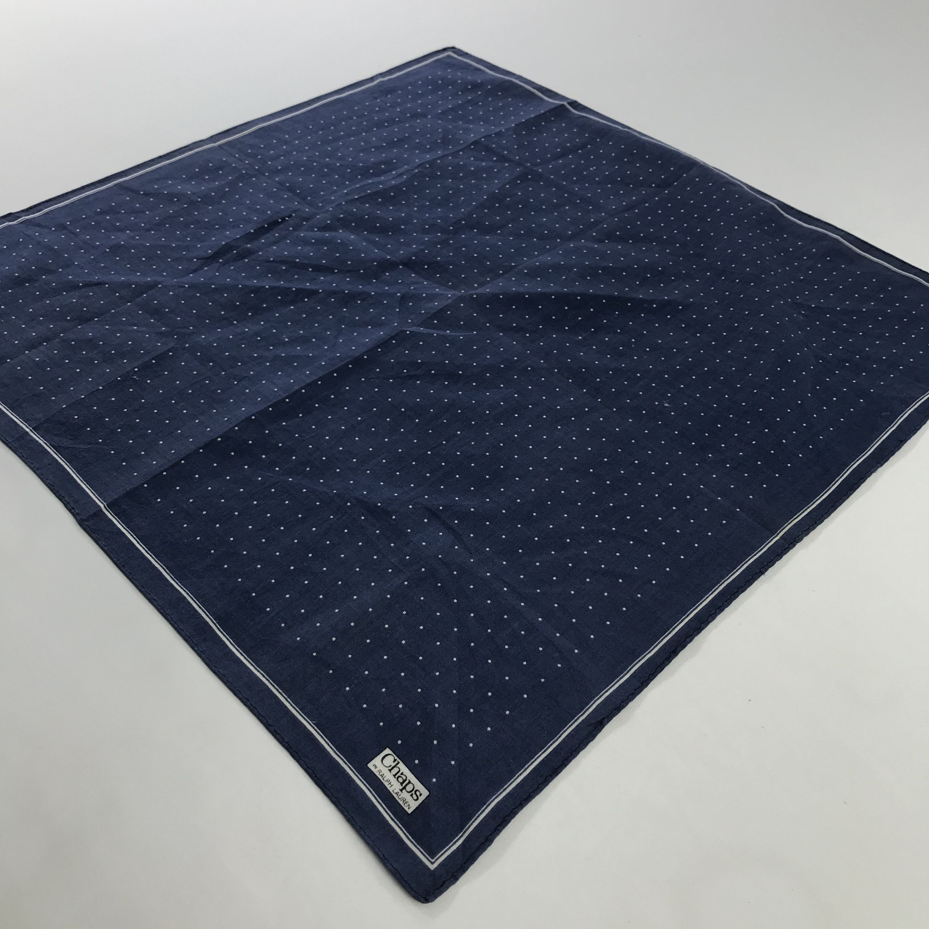 Chaps Ralph Lauren × Vintage Chaps Ralph Lauren Bandana / Handkerchief /Neckerchief -S595 Size ONE SIZE - 2 Thumbnail