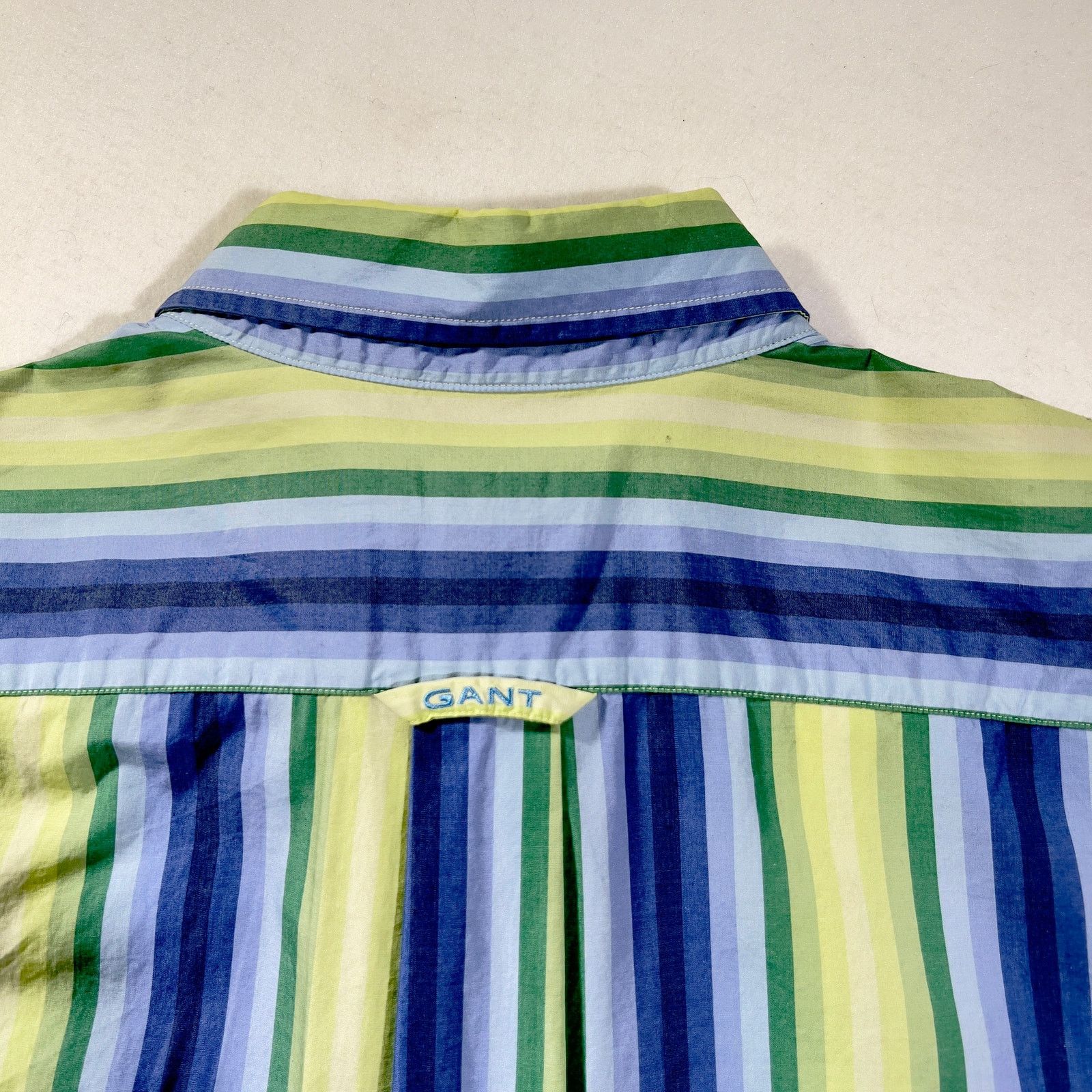 Gant Gant Striped Button Shirt Large Dress Fit Providence Poplin Size US L / EU 52-54 / 3 - 7 Thumbnail