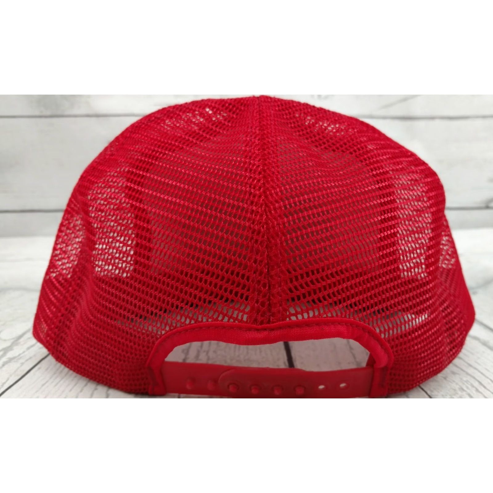 Vintage VINTAGE Conoco Uncommon Carrier Red SNAPBACK PATCH HAT Red Unbranded Adjustable Hat Mens Size ONE SIZE - 5 Thumbnail