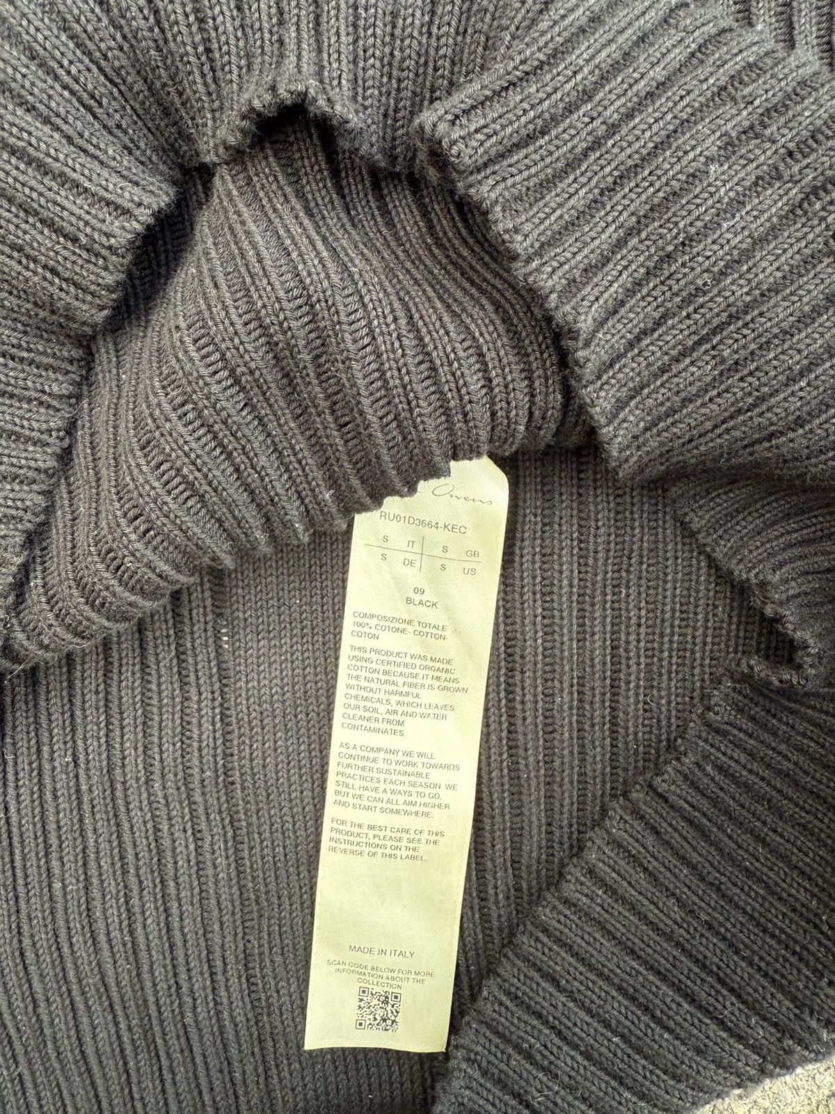 Rick Owens Rick Owens knit sweater Lido S/S 24 Size US S / EU 44-46 / 1 - 3 Thumbnail