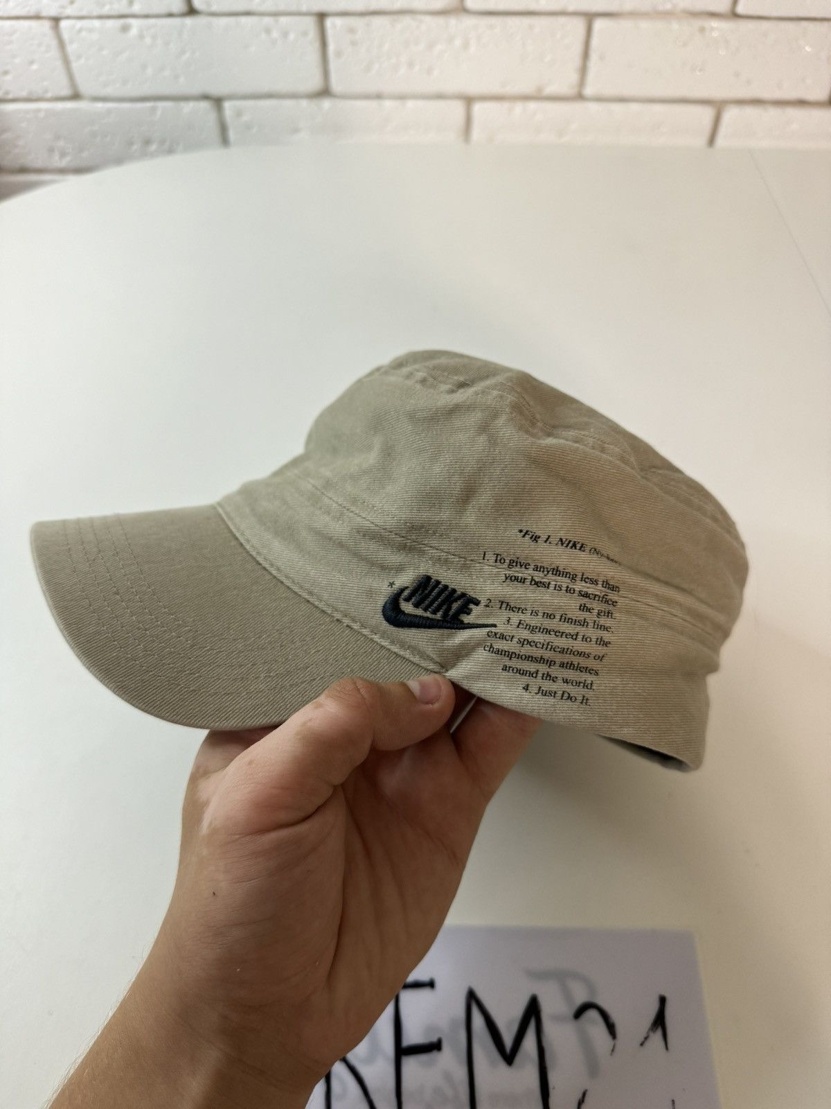Vintage Nike vintage cap hat Size ONE SIZE - 2 Thumbnail