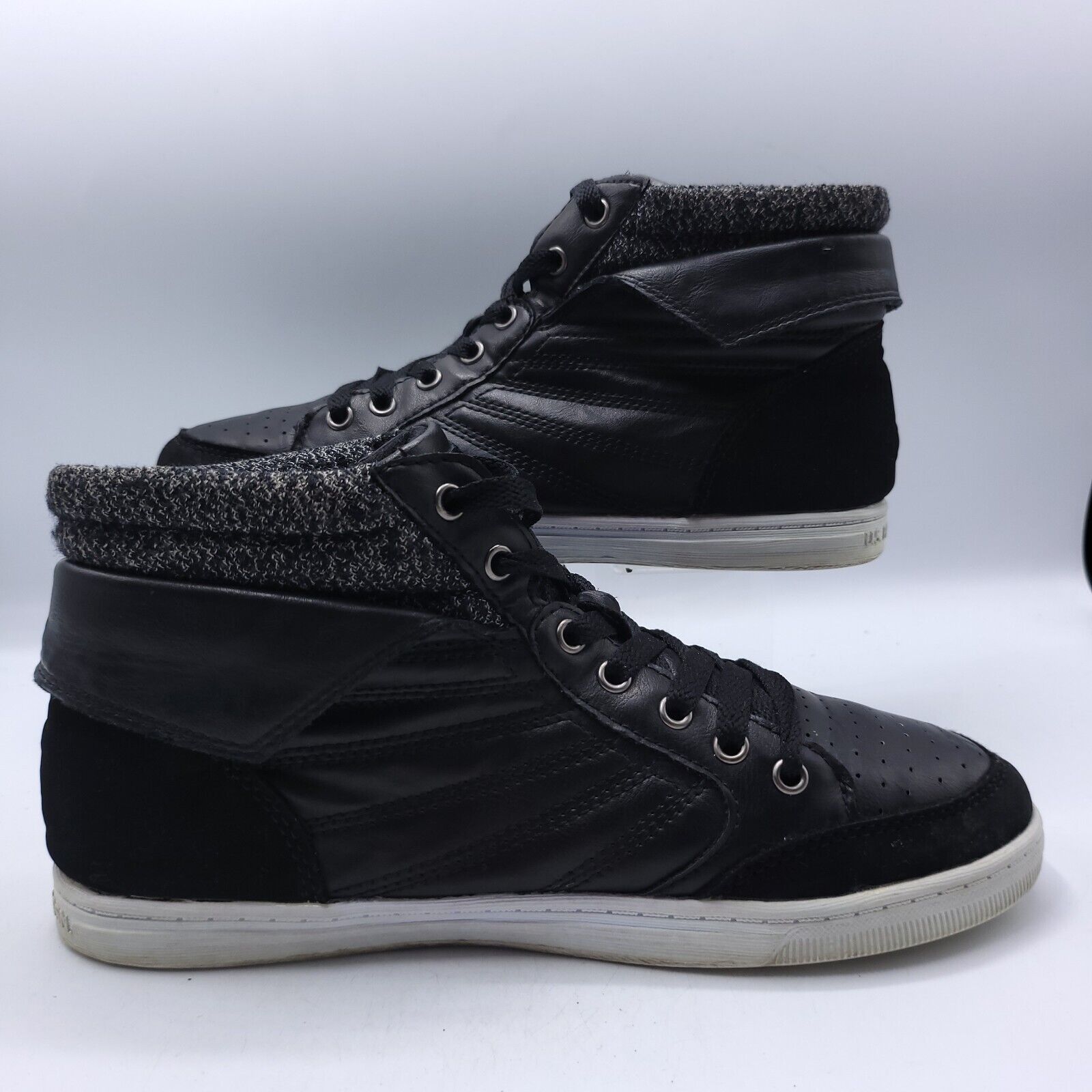 U.S. Polo Assn. US Polo Assn Mila Shoe Womens Size 7.5 NW7496 Black White Size US 7.5 / IT 37.5 - 6 Thumbnail