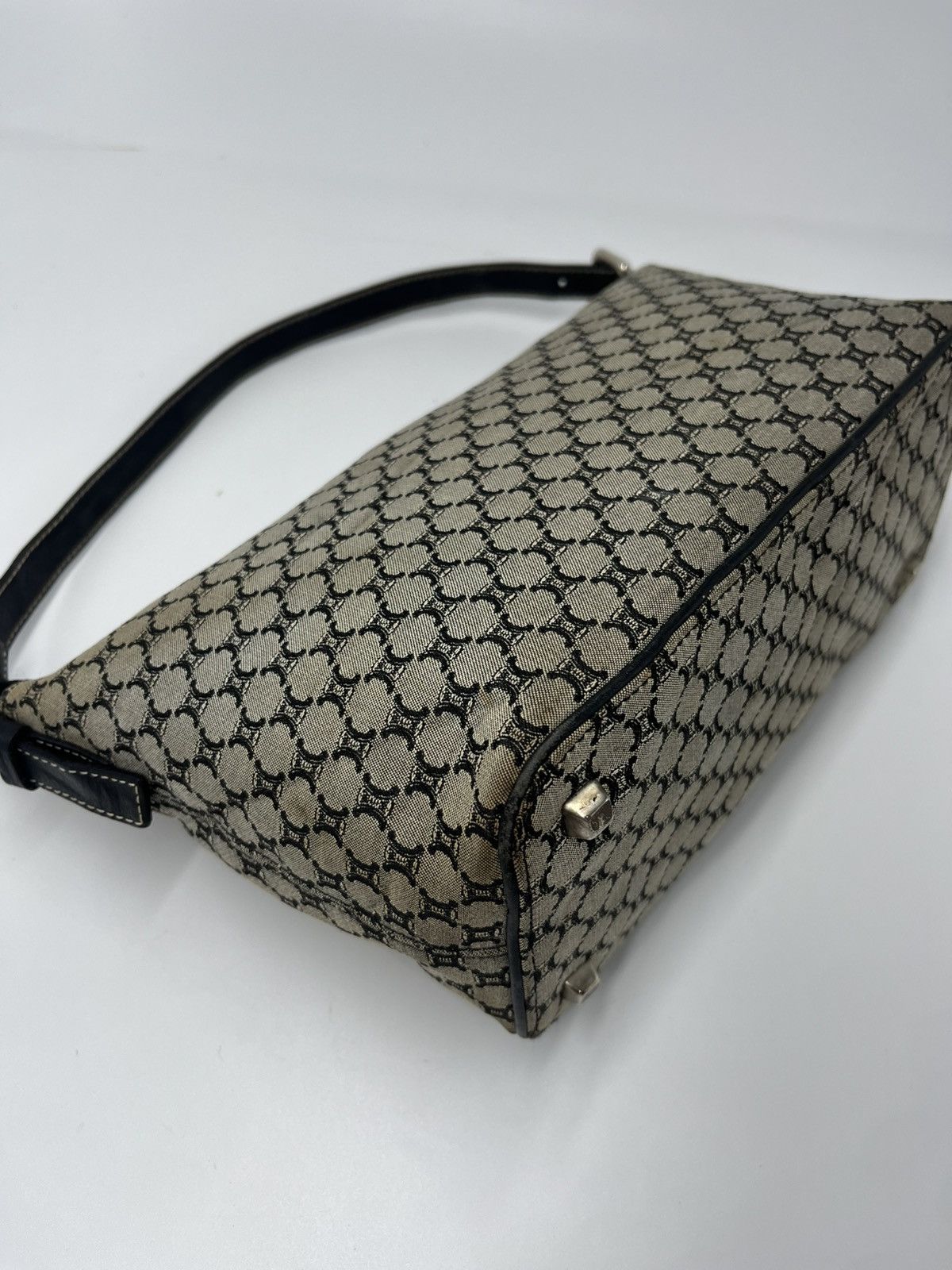 Celine AUTHENTIC CELINE MONOGRAM CANVAS HOBO SHOULDER BAG Size ONE SIZE - 9 Thumbnail