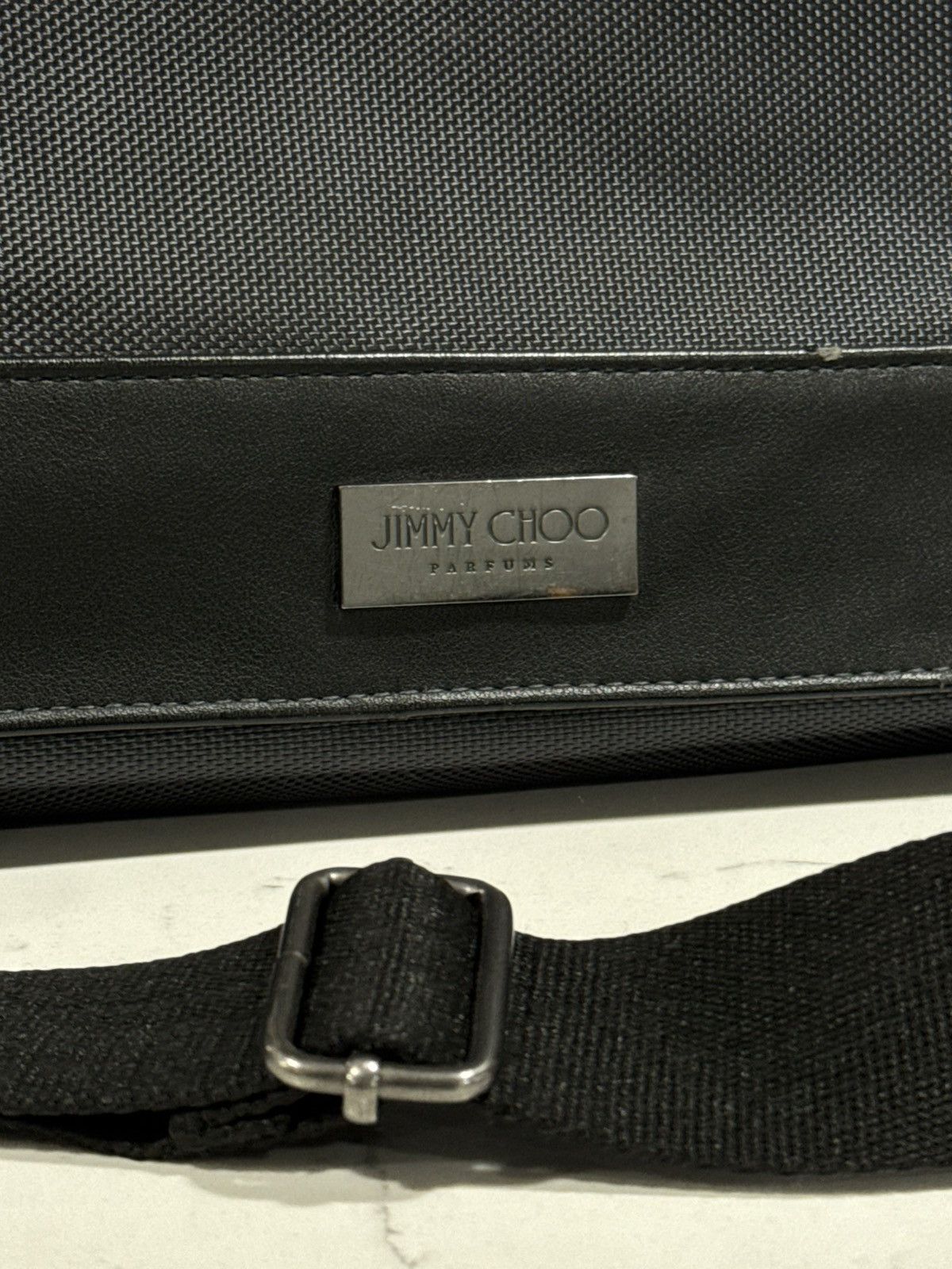 Jimmy Choo Jimmy Choo Parfums Black Nylon Messenger Bag - GWP Promo Size ONE SIZE - 6 Thumbnail