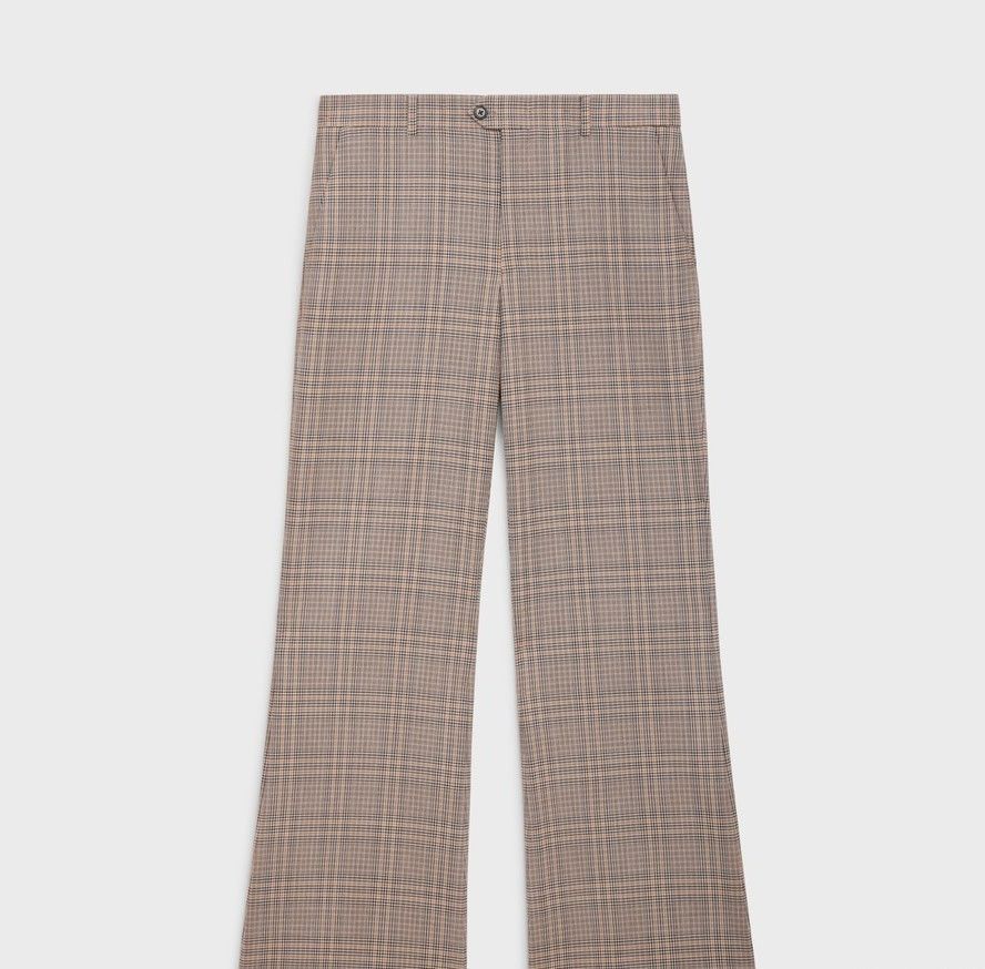Celine o1bcso1str0824 Bootcut Pants in Camel/Brown Size US 28 / EU 44 - 1 Thumbnail