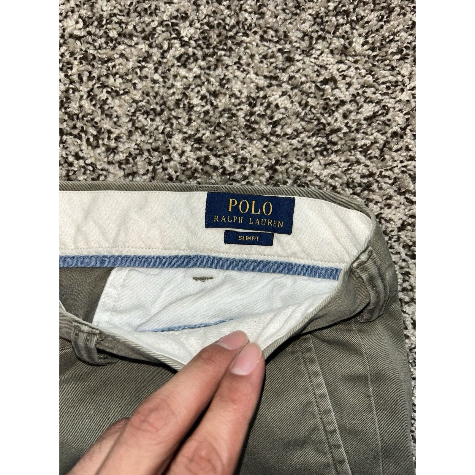 Polo Ralph Lauren Polo Ralph Lauren Men’s Slim Fit Size 36x29 Green Pants Size US 36 / EU 52 - 6 Thumbnail