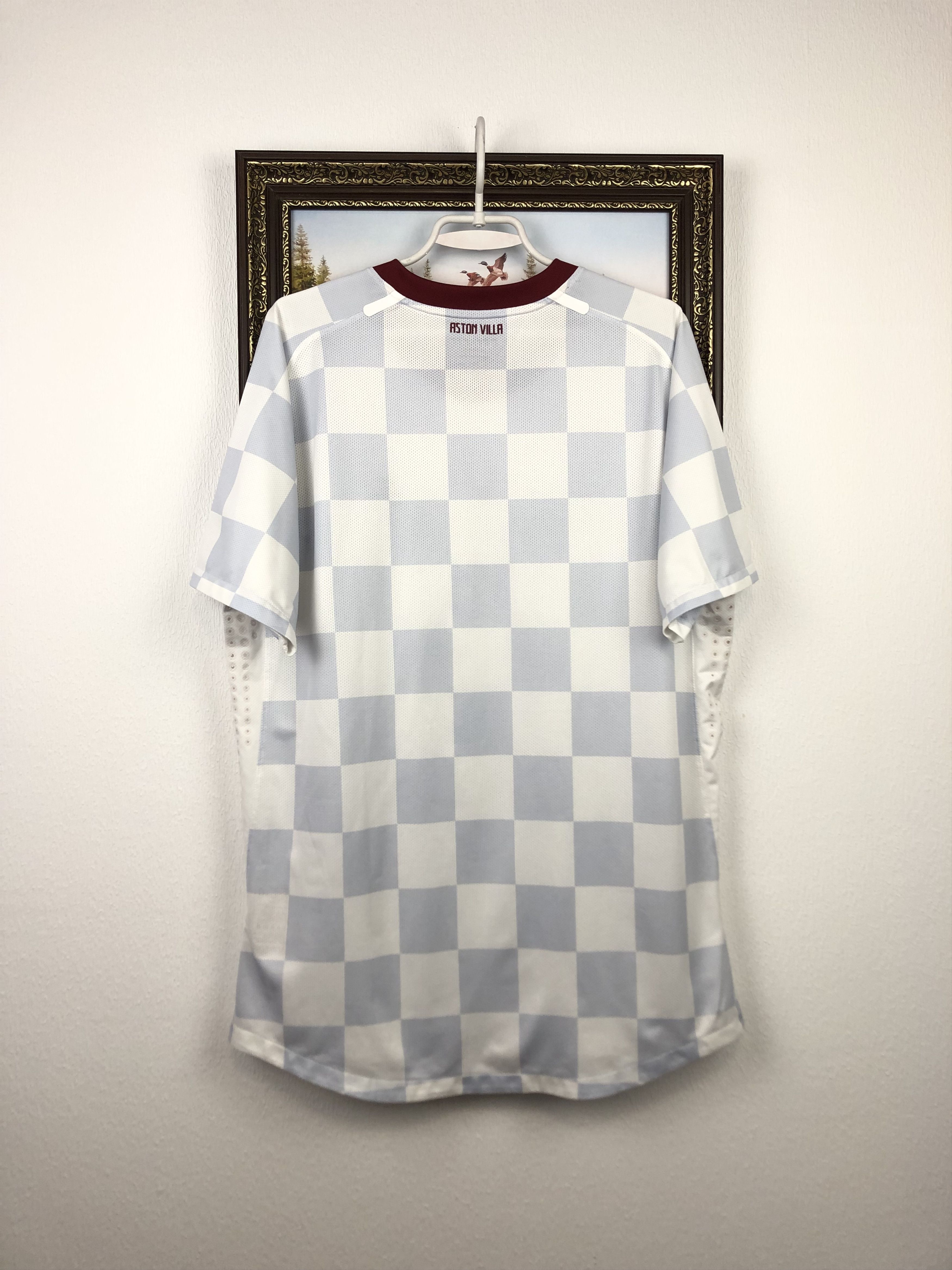 Aston Villa shirt 2011 Soccer Nike Jersey Player Issue