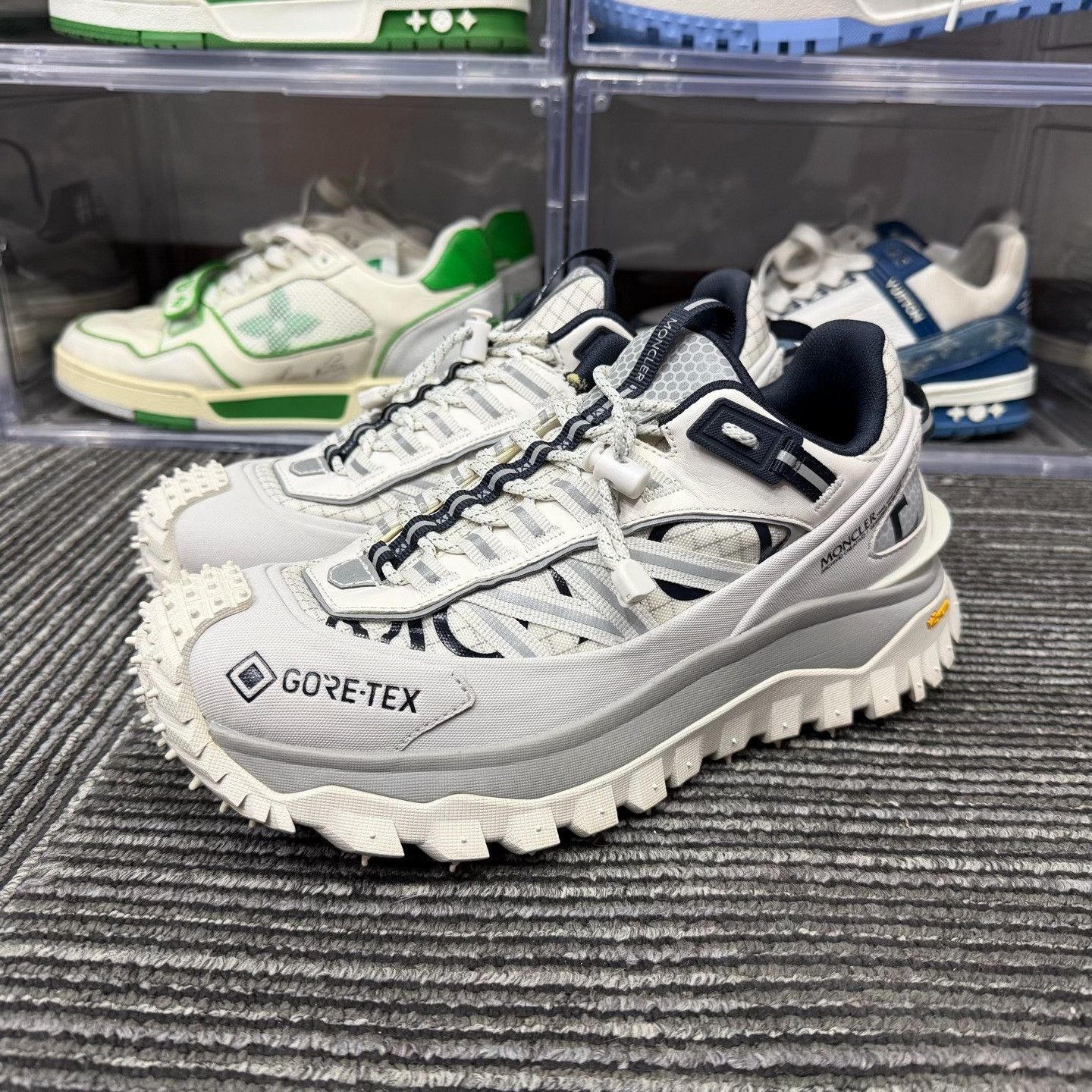 Moncler Moncler Lowtop Sneakers 7 Men Size US 7 / EU 40 - 1 Thumbnail